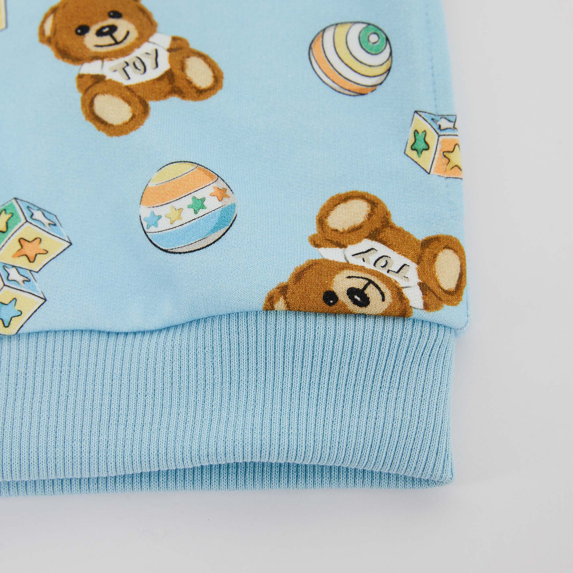 Baby Boys Blue Cotton Set