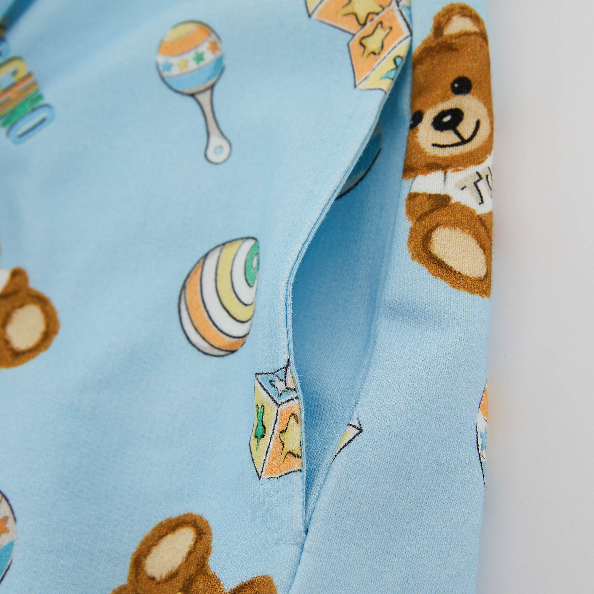 Baby Boys Blue Cotton Set