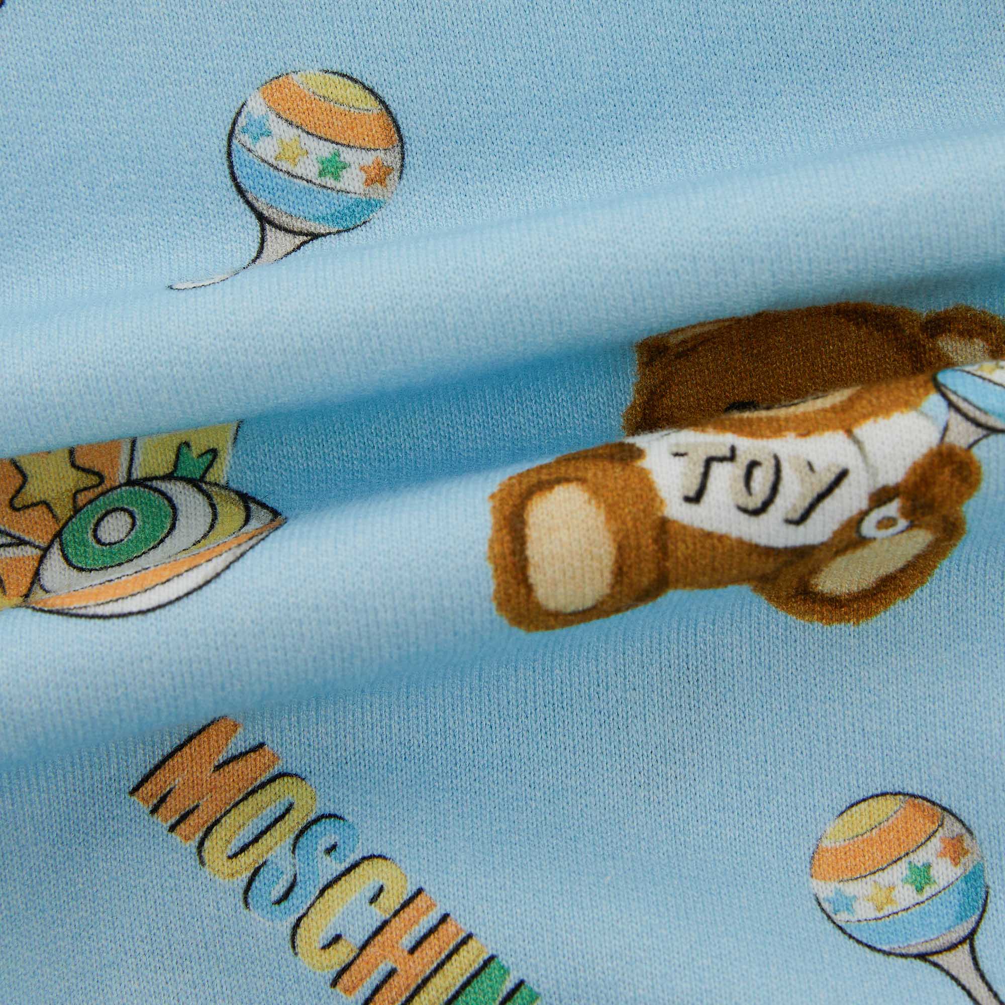 Baby Boys Blue Cotton Set