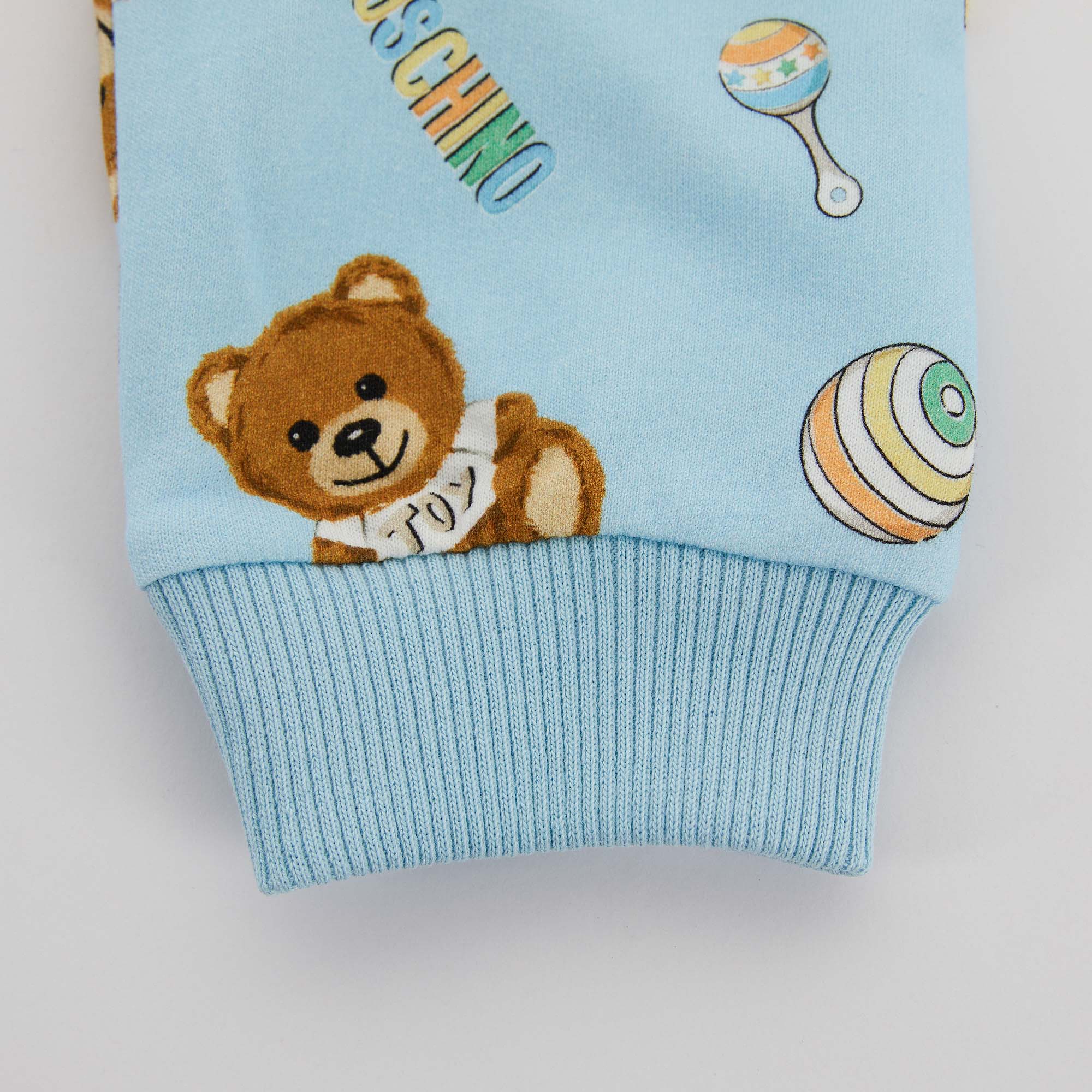 Baby Boys Blue Cotton Set