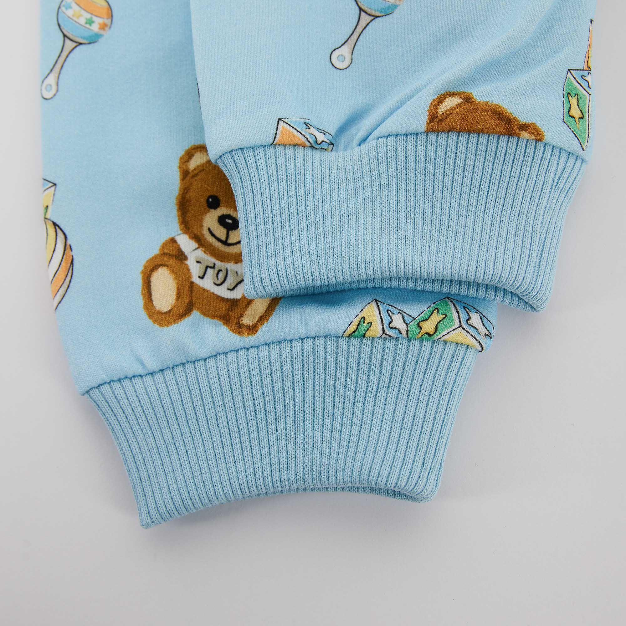 Baby Boys Blue Cotton Set