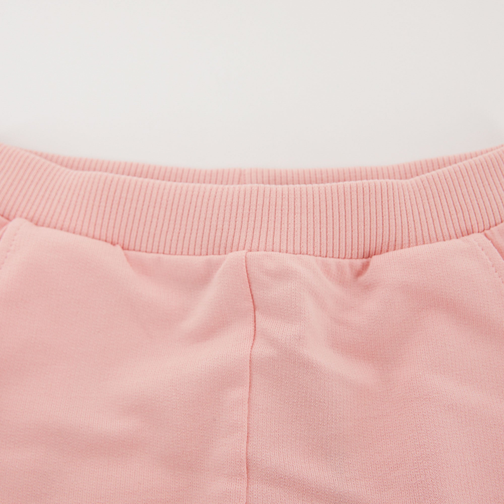 Baby Boys & Girls Pink Cotton Trousers