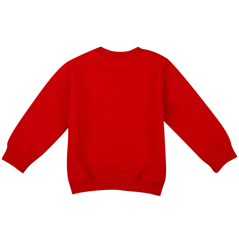 Baby Boys Red Dinosaur Printed Cotton Jersey Tracksuit - CÉMAROSE | Children's Fashion Store - 4