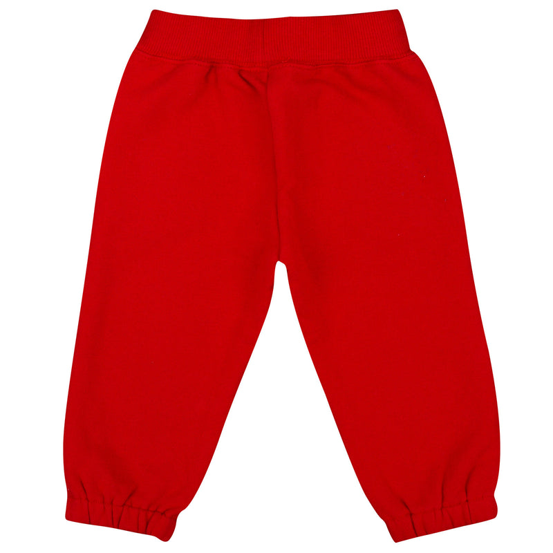 Baby Boys Red Dinosaur Printed Cotton Jersey Tracksuit - CÉMAROSE | Children's Fashion Store - 5