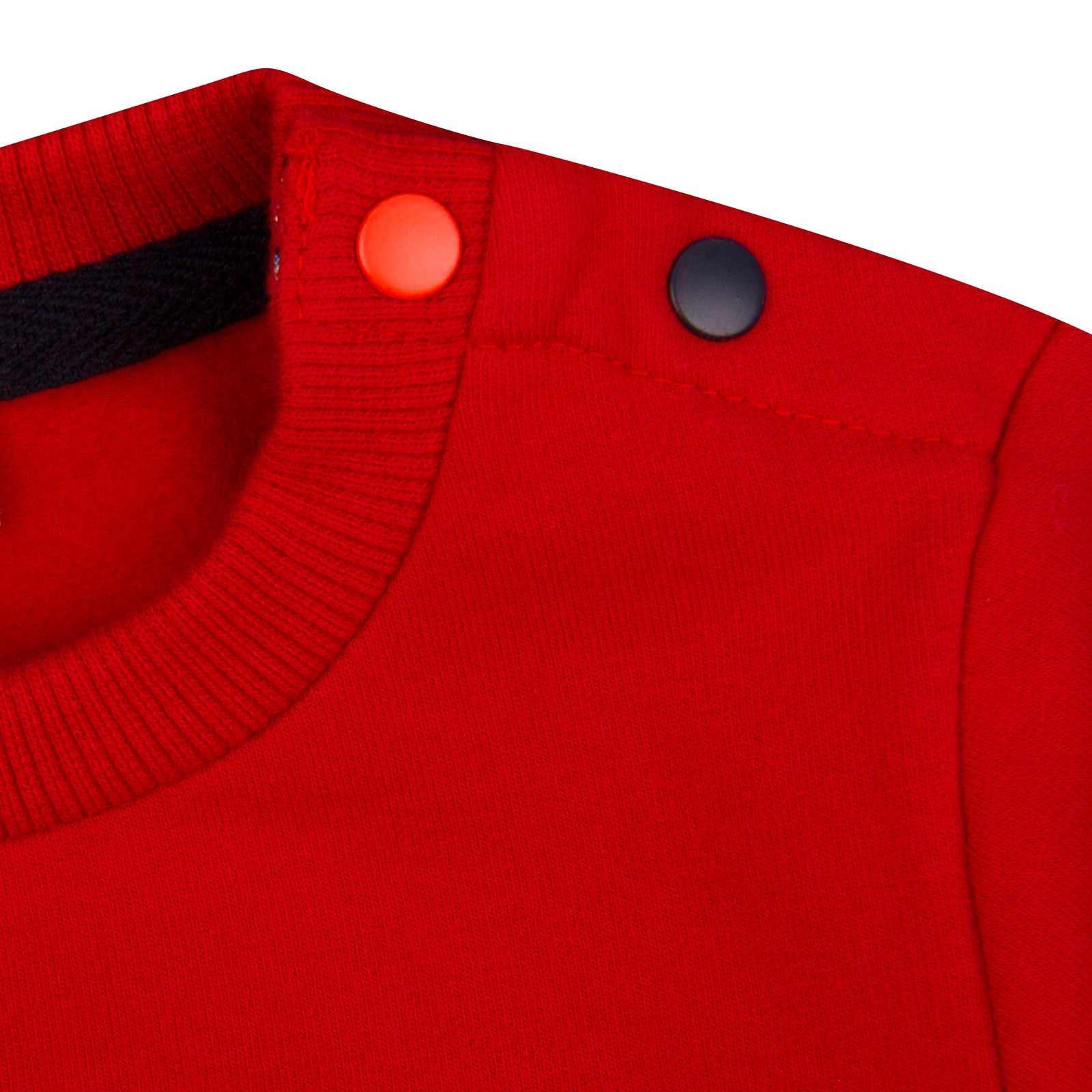 Baby Boys Red Dinosaur Printed Cotton Jersey Tracksuit - CÉMAROSE | Children's Fashion Store - 7