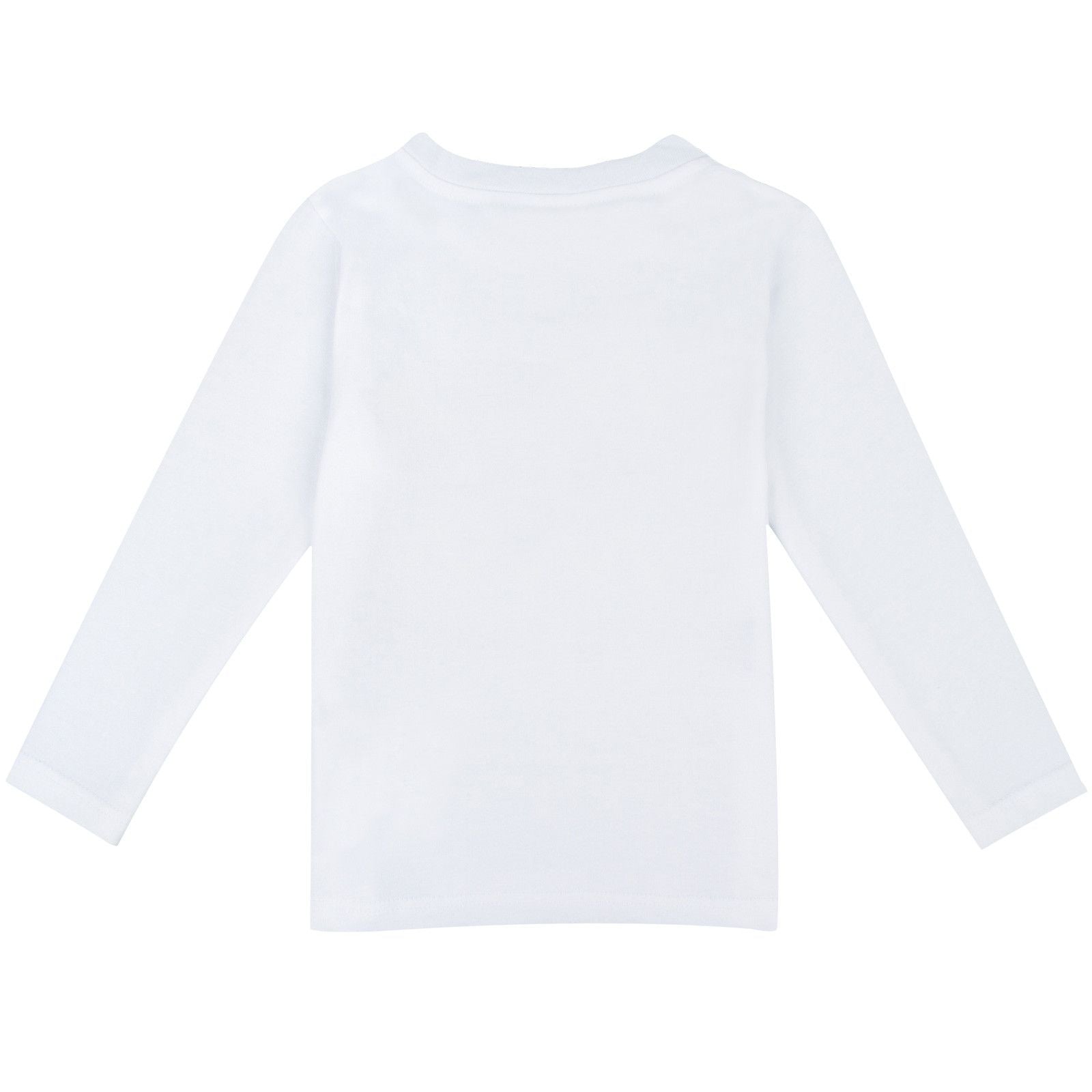 Boys White Monster Dinner Printed T-Shirt - CÉMAROSE | Children's Fashion Store - 2