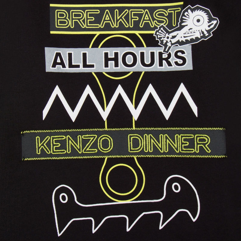Boys Black Monster Dinner Printed T-Shirt - CÉMAROSE | Children's Fashion Store - 3