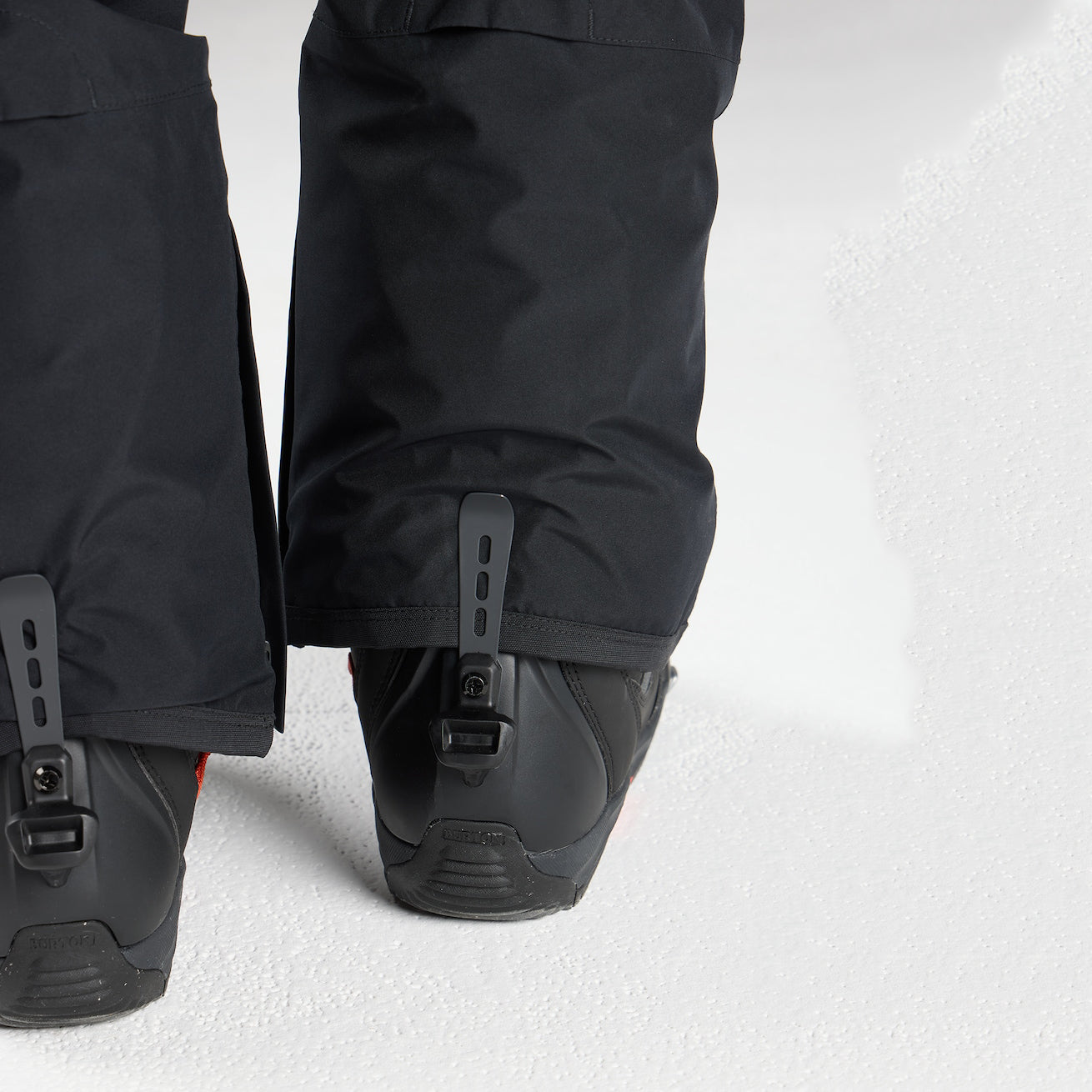 Boys & Girls Black "Step On" Snow Boots