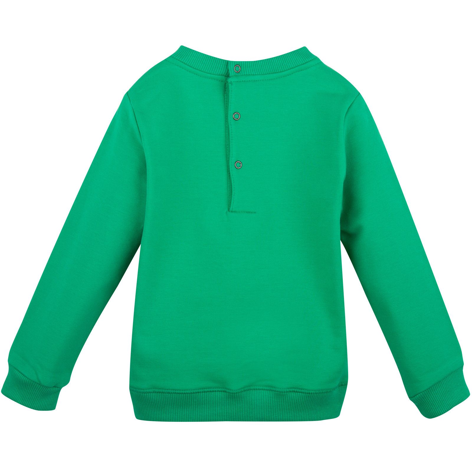 Baby Green Tiger Embroidered Sweatshirt - CÉMAROSE | Children's Fashion Store - 2
