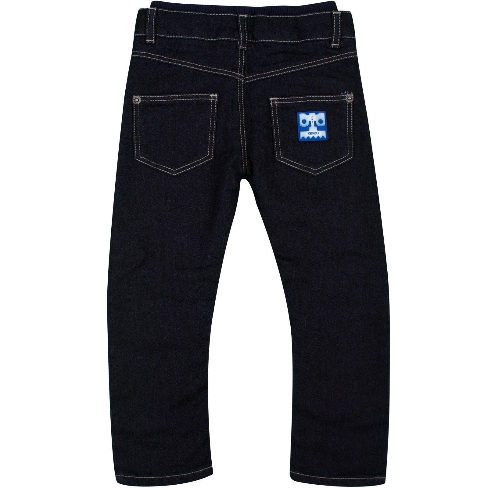 Baby Boys Blue Denim Skinny Fit Jeans - CÉMAROSE | Children's Fashion Store - 2