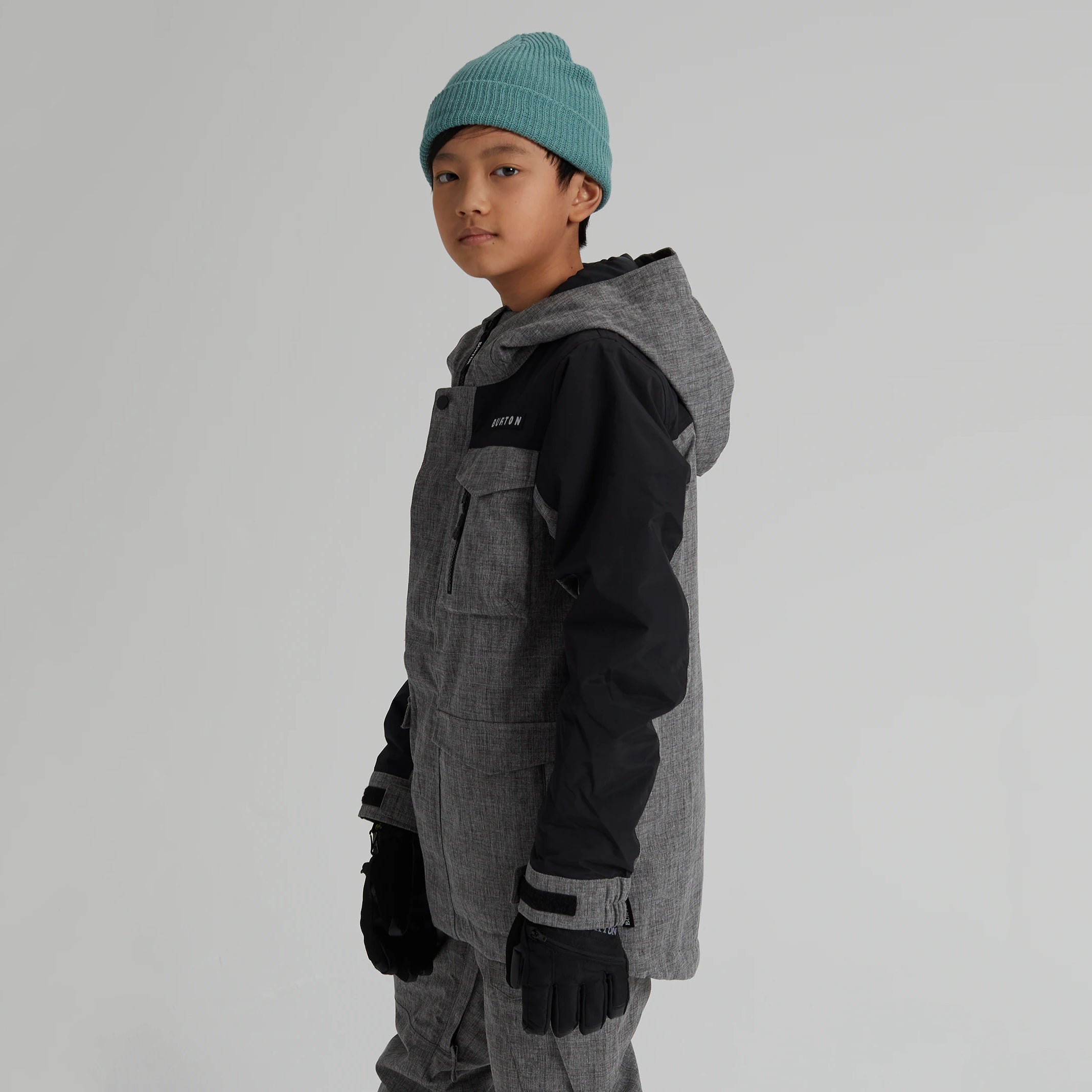 Boys Grey Snow Jacket