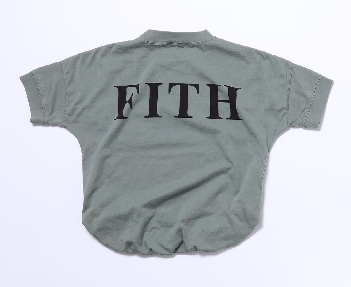 T-shirt Vert à Logo Fille