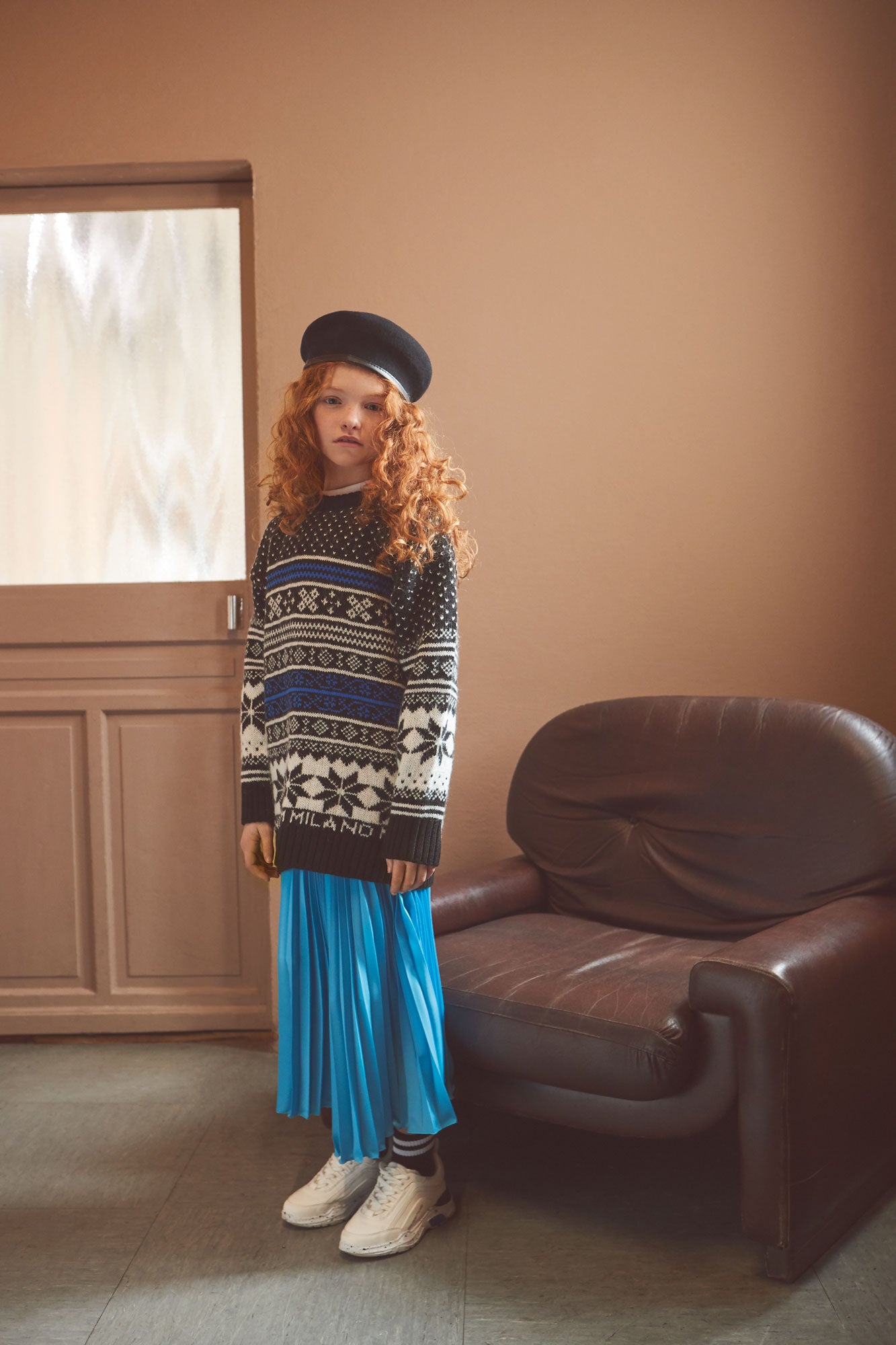 Girls Light Blue Skirt