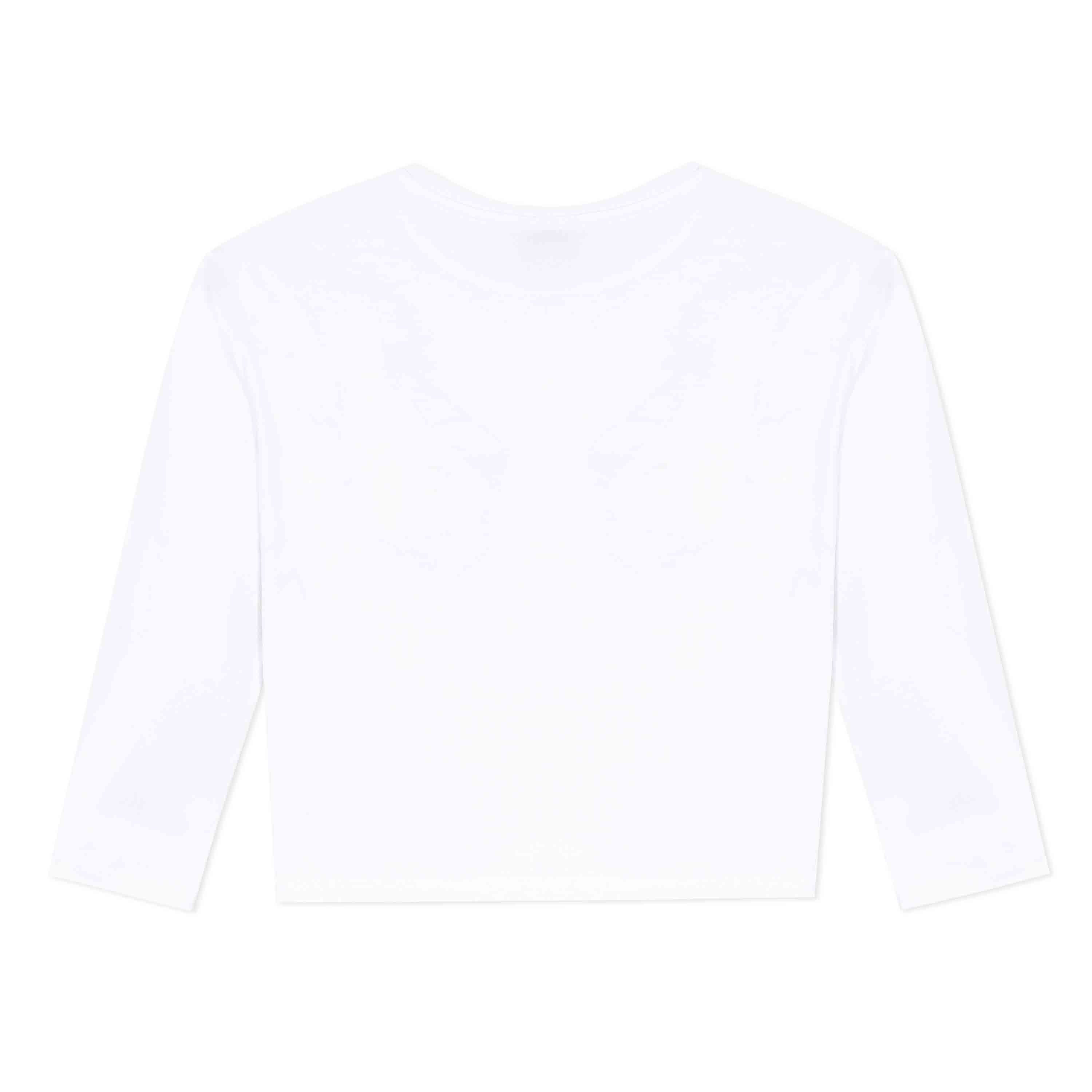 Girls Optic White Cotton T-Shirt