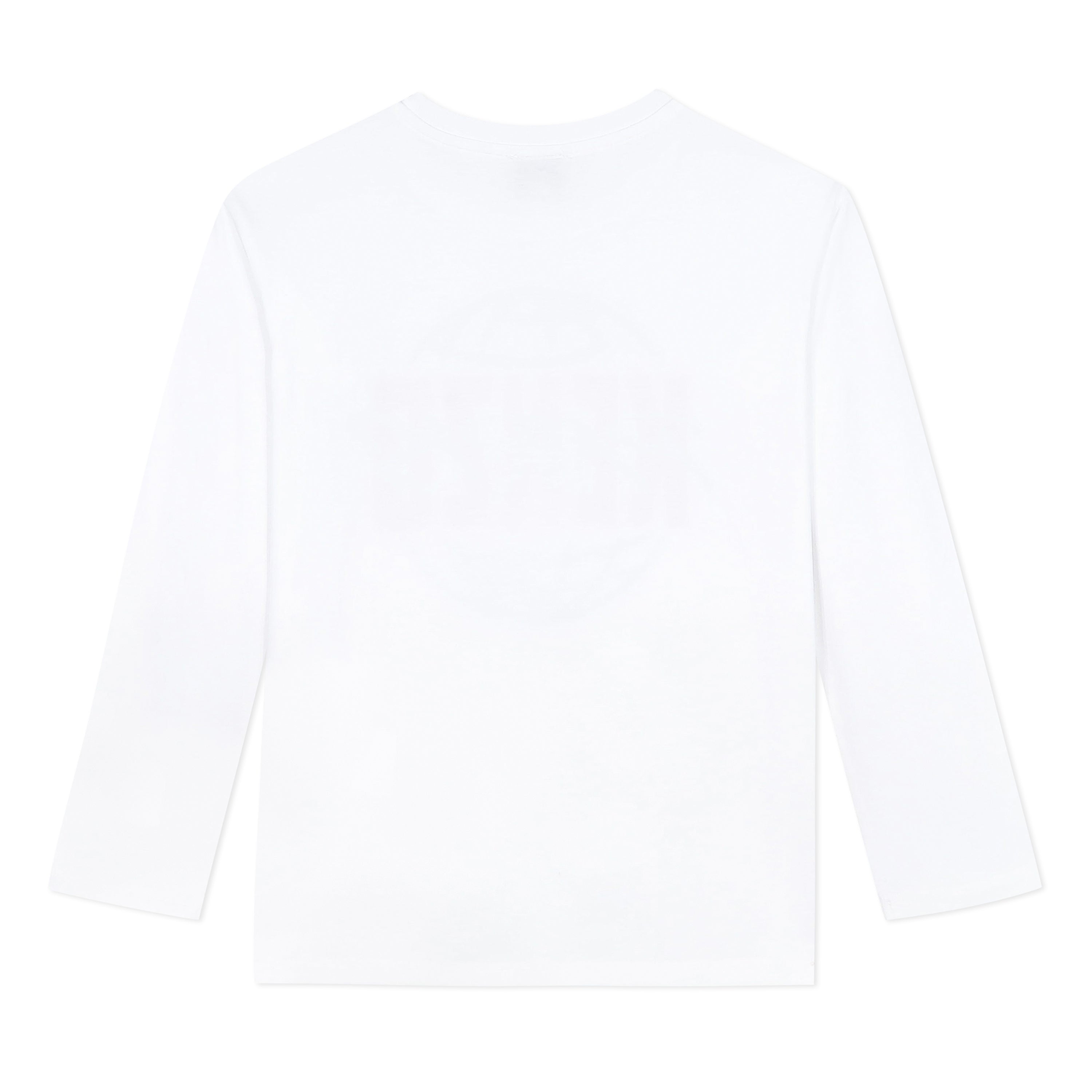 Boys Optic White Cotton T-Shirt