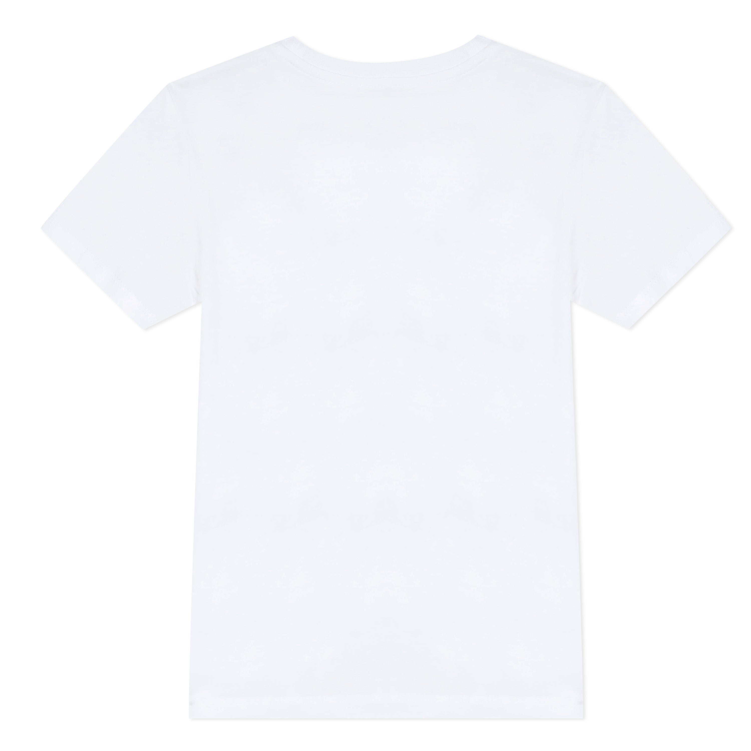 Boys Optic White Cotton T-Shirt