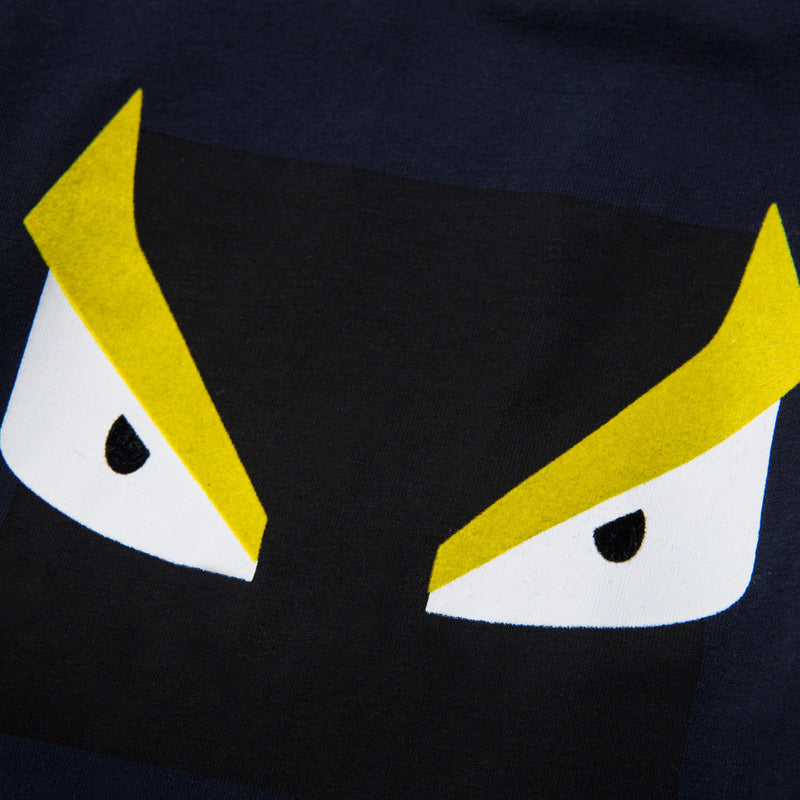Baby Boys Navy Blue Monster Printed T-Shirt - CÉMAROSE | Children's Fashion Store - 3