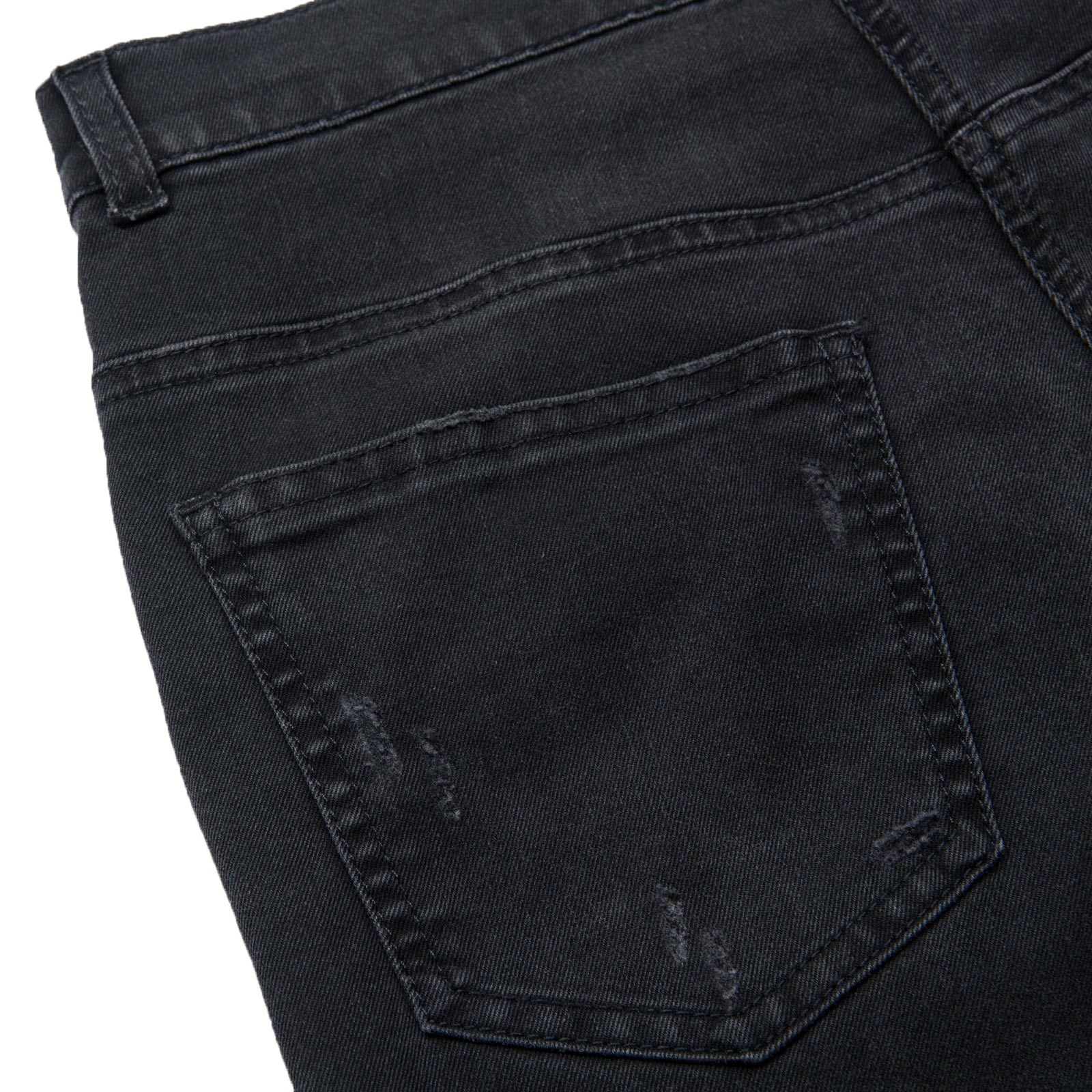 Girls Black Monster Slim Fit Jeans - CÉMAROSE | Children's Fashion Store - 5