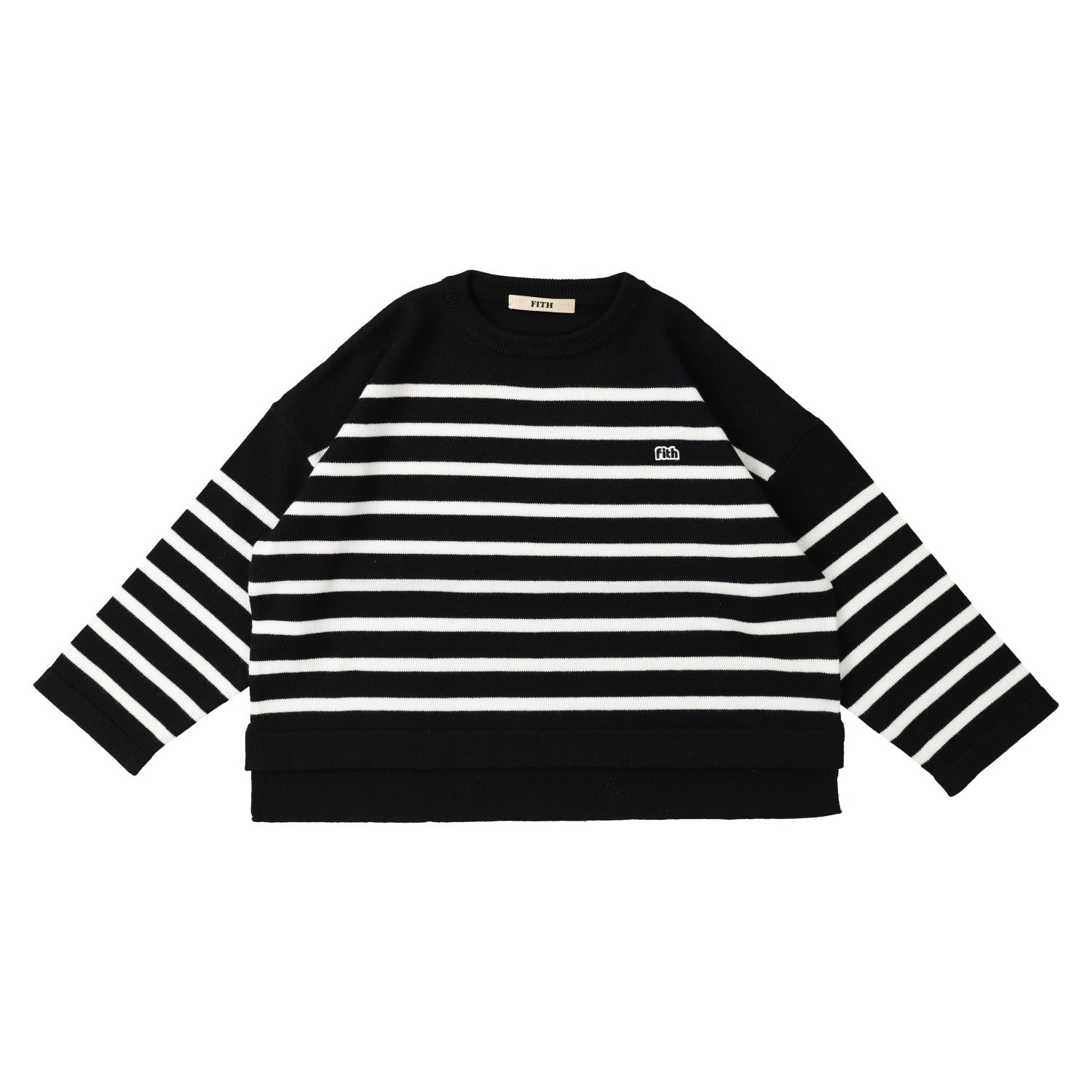 Boys Black Stripes T-Shirt