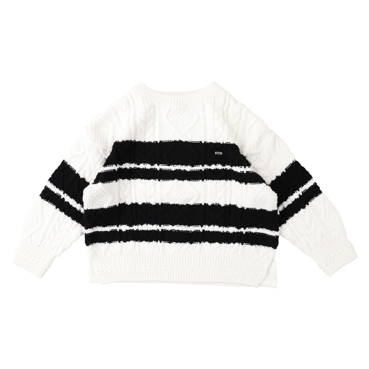 Boys White Cotton Sweater