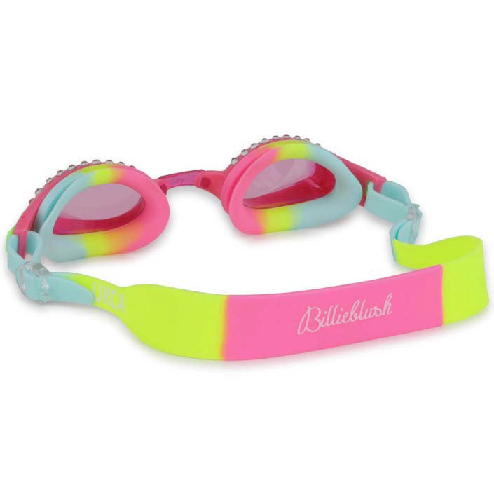 Girls Pink Swim Glasses