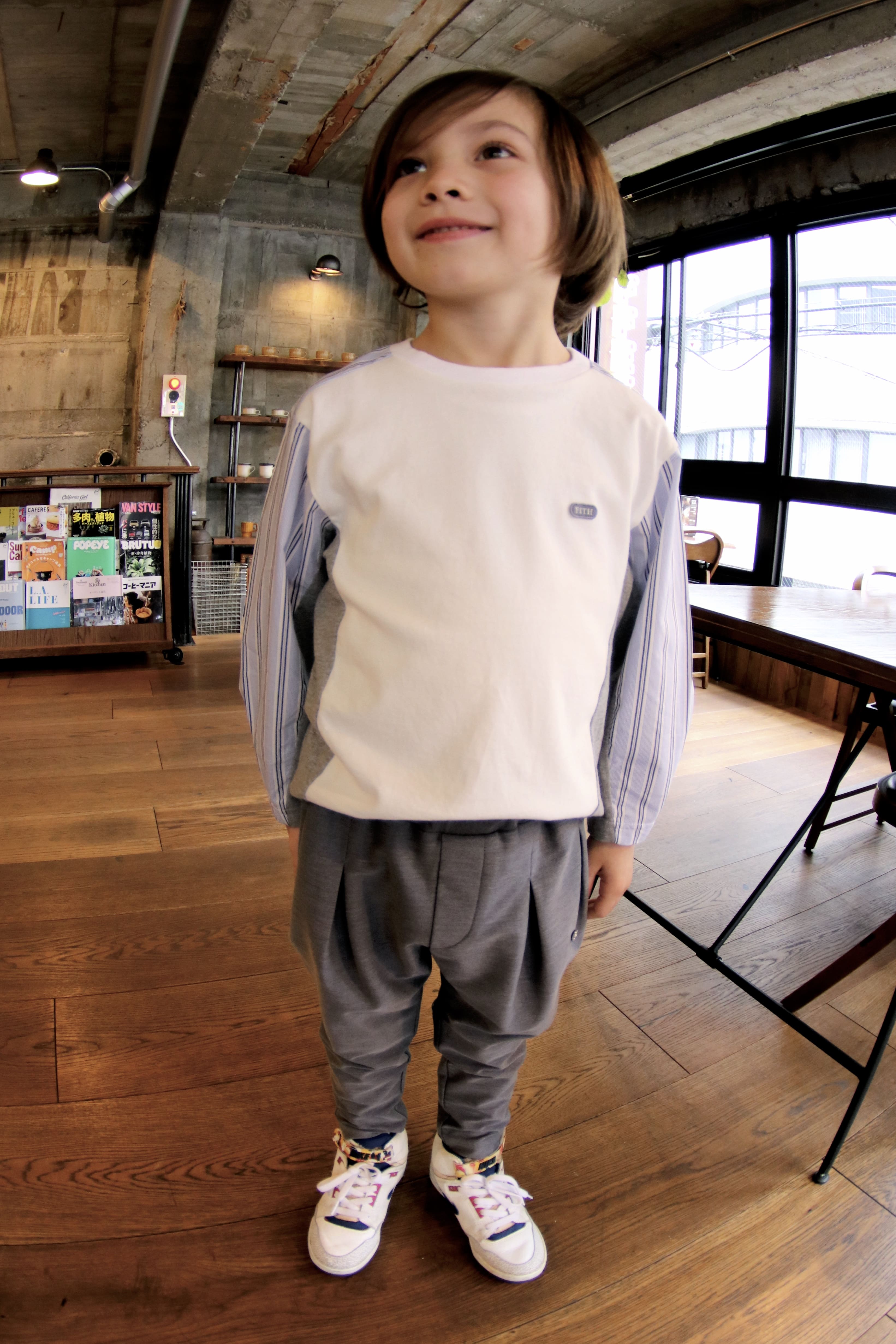 Boys Grey Trousers