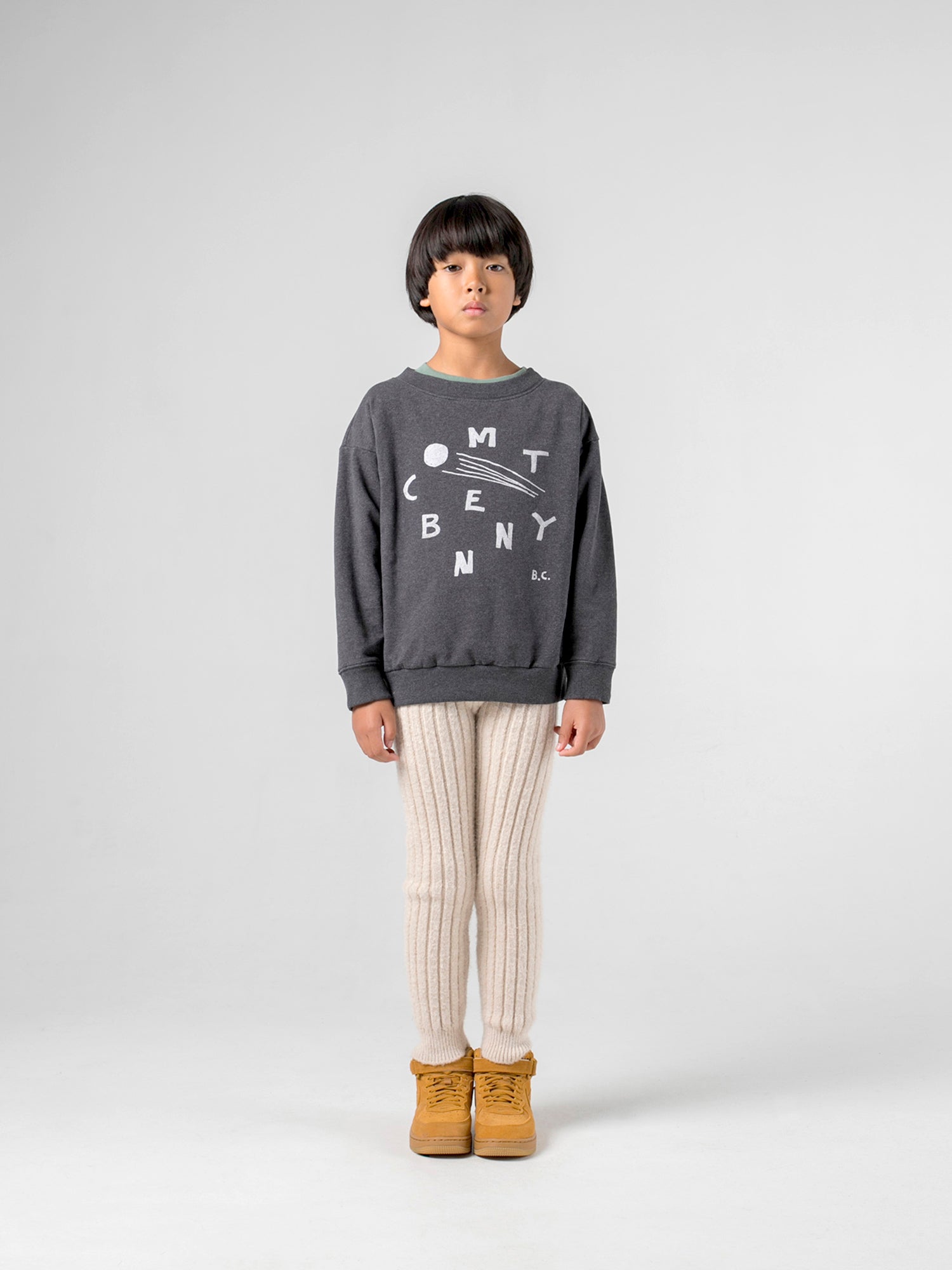 Boys Grey Comet Benny Sweatshirt