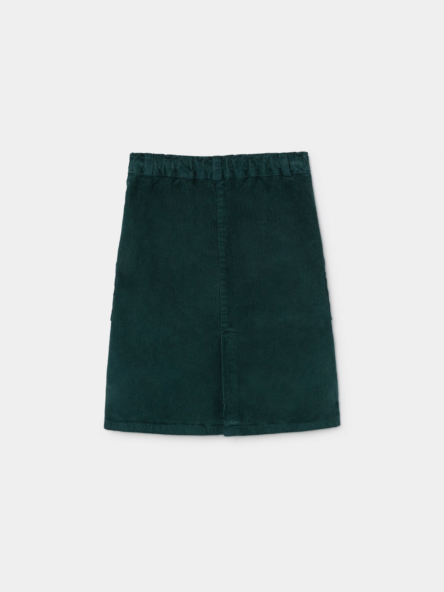 Girls Green Saturn Corduroy Skirt