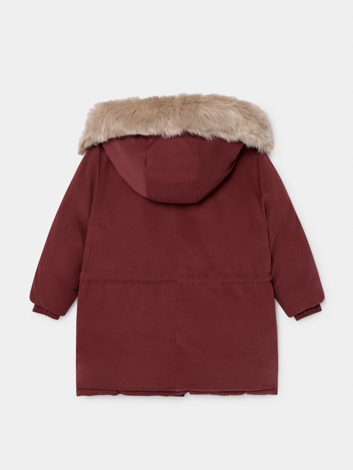Boys Red & Blue Saturn Hooded Reversible Coat