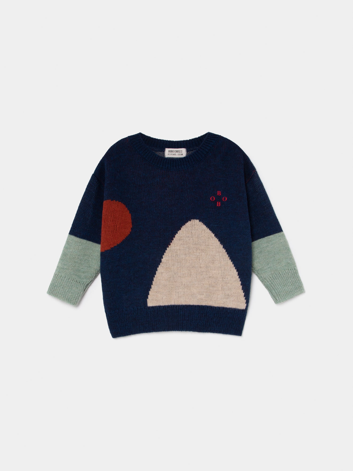 Boys & Girls Navy Logo Sweater