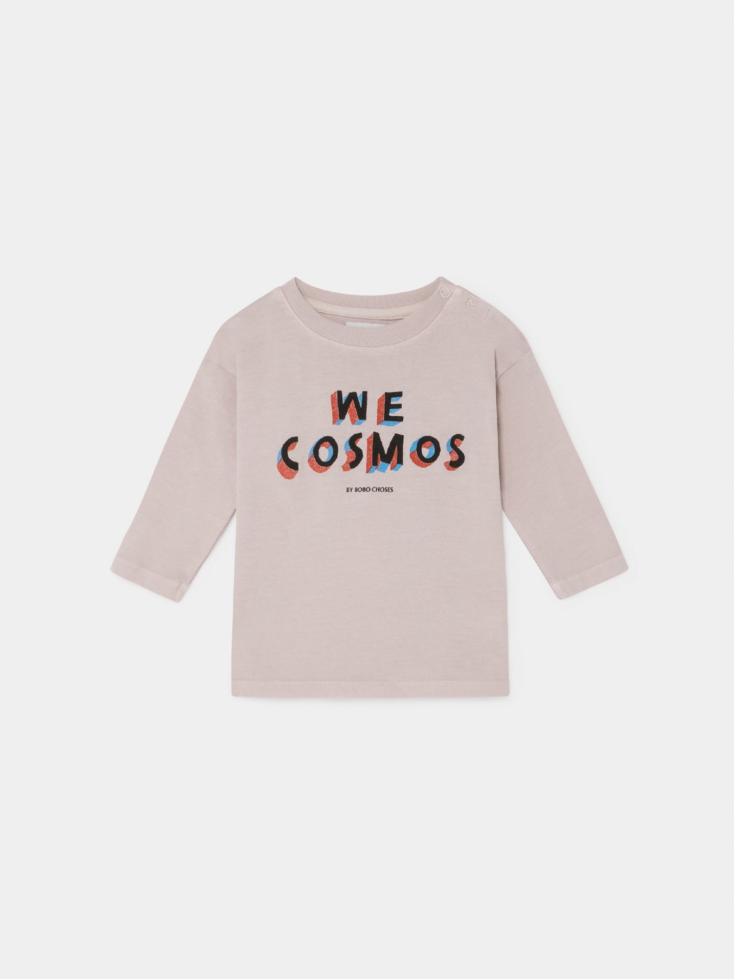 Baby Girls Light Pink Long Sleeve Cotton T-shirt