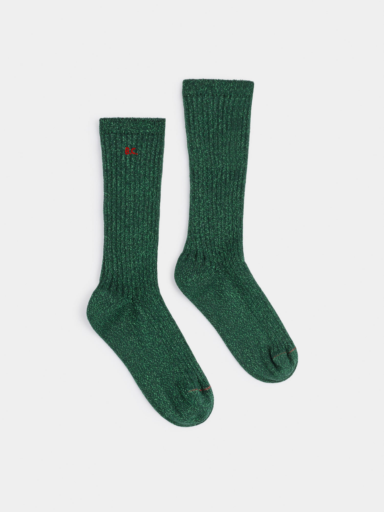 Boys & Girls Green Cotton Socks