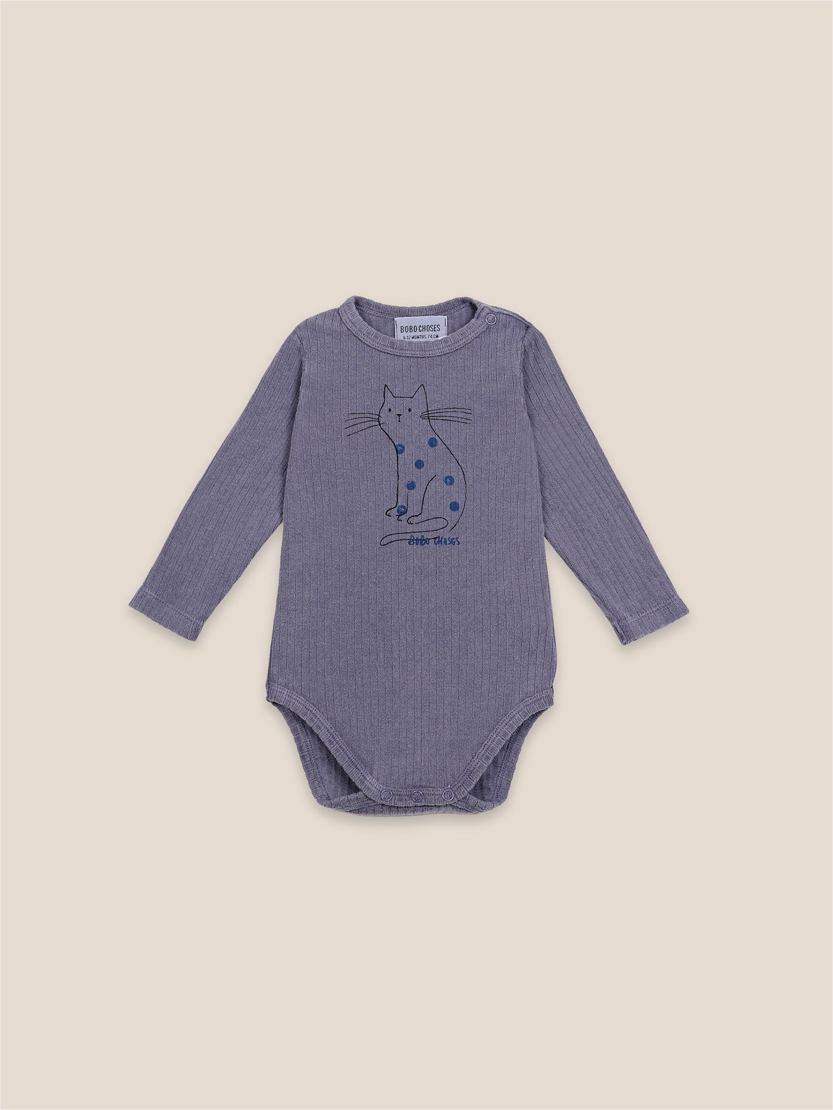 Baby Boys Grape Compote Long Sleeve Rompers