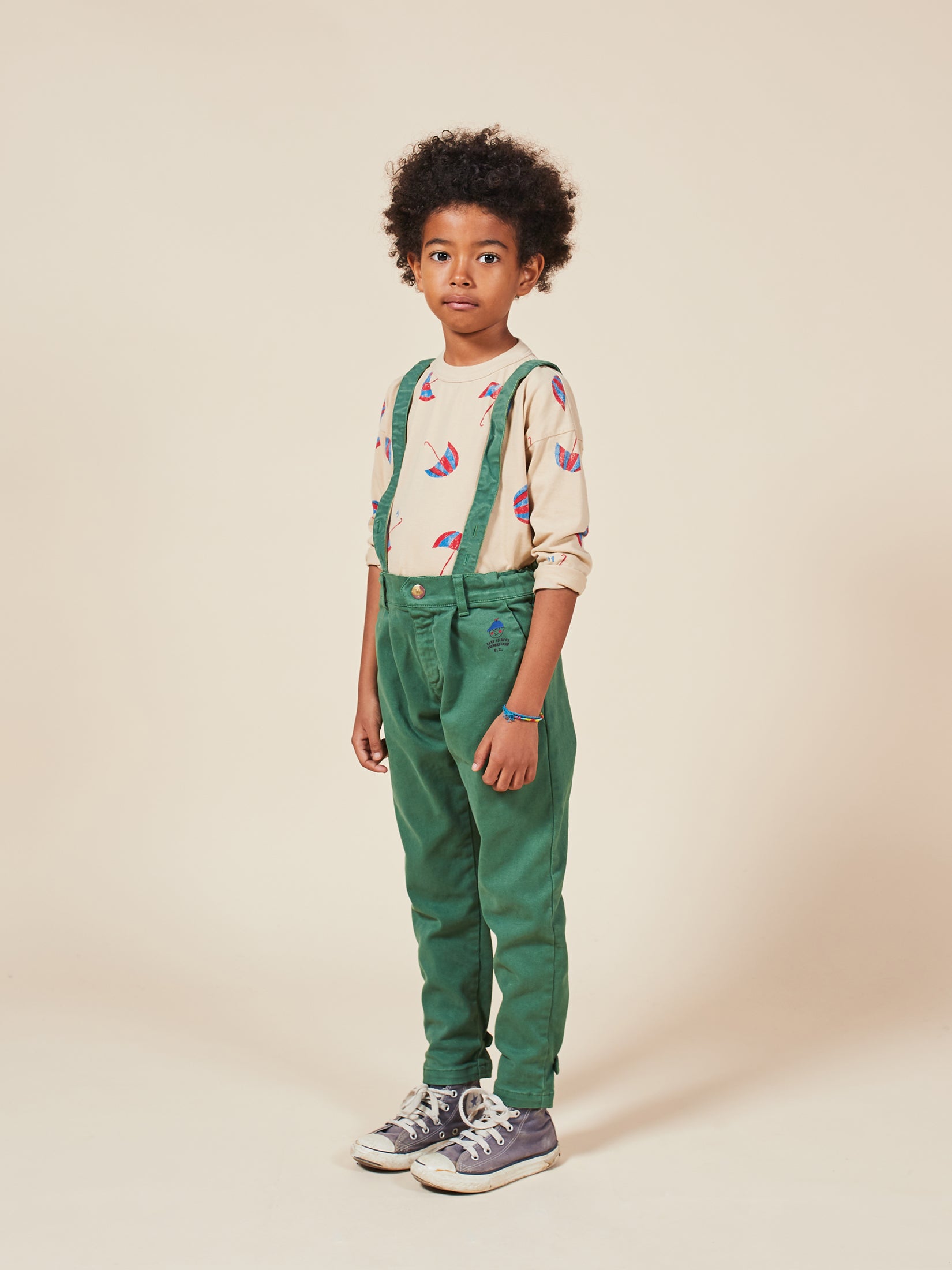 Boys Greener Pastures Boy Patch Braces Pants