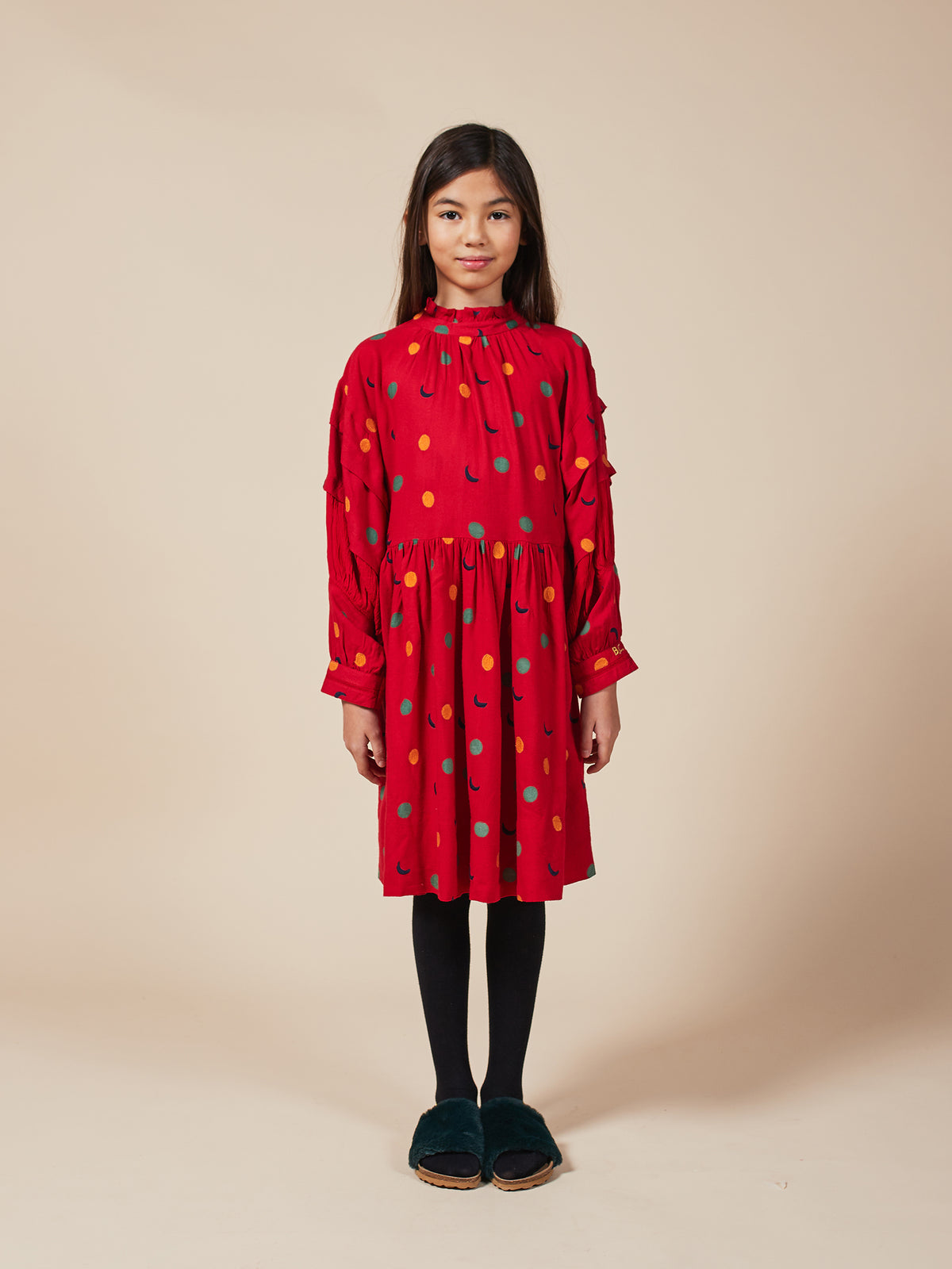 Girls Red Solar Eclipse Princess Dress