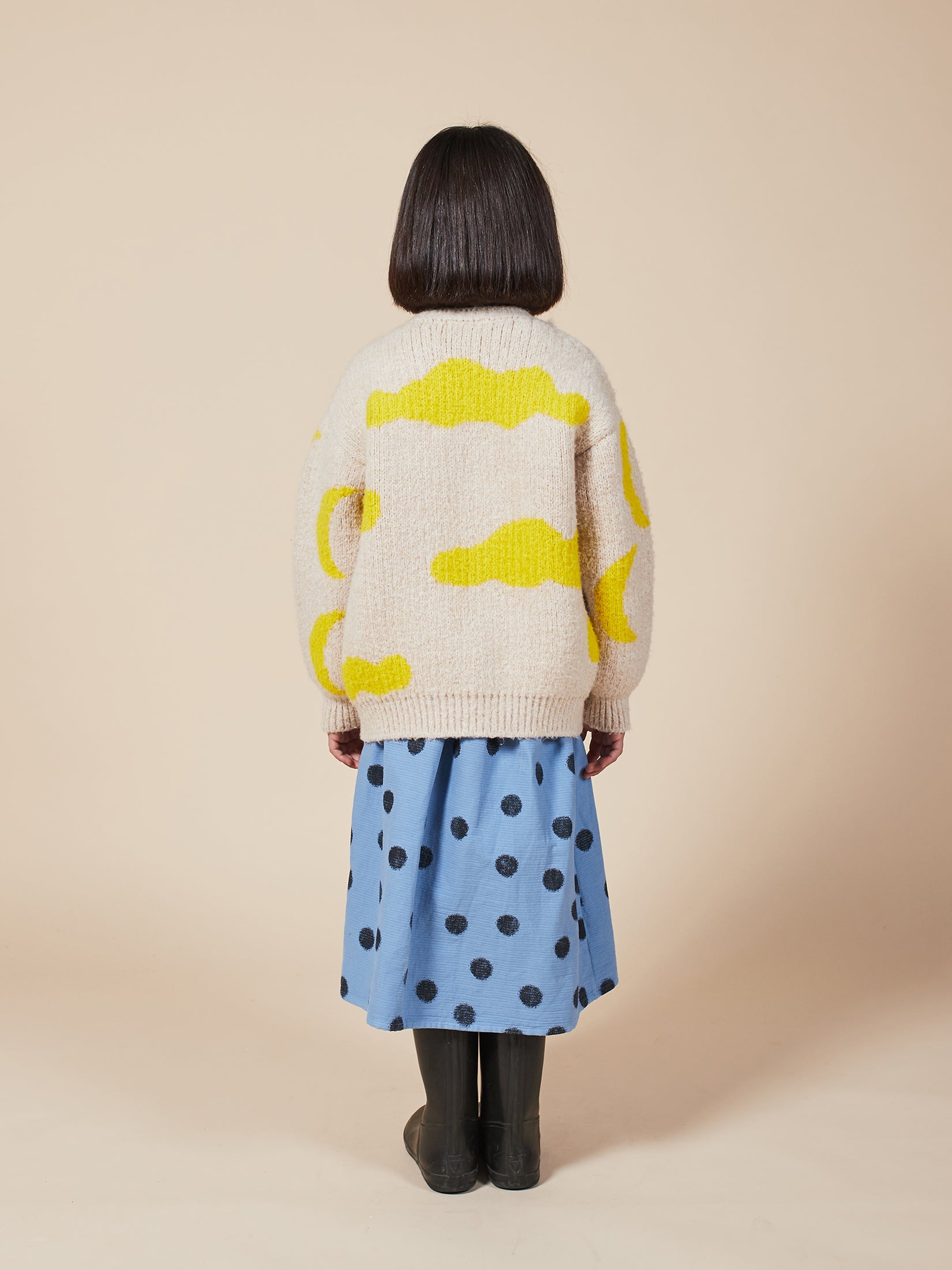 Boys & Girls Pristine Clouds Cardigan