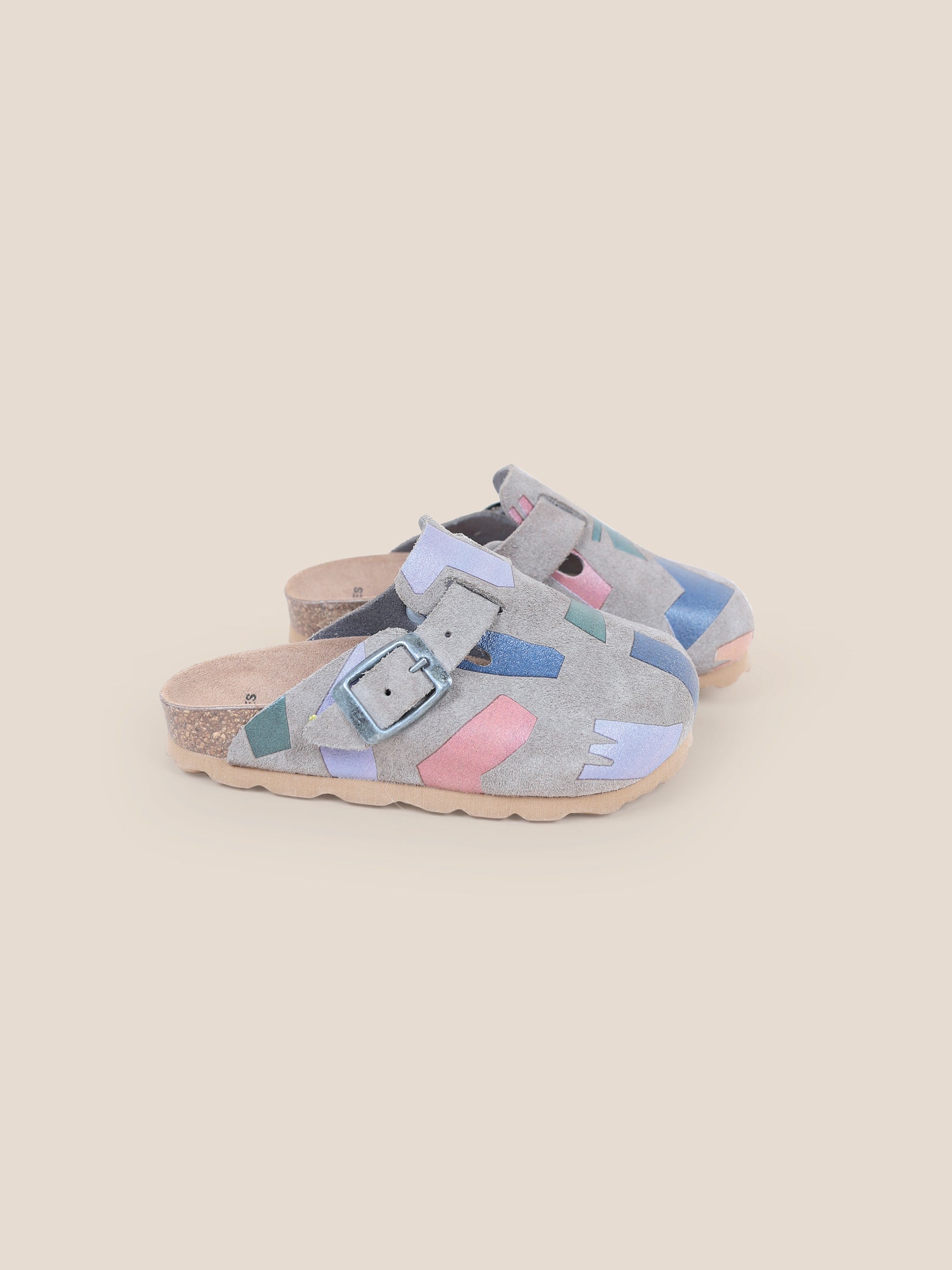Girls Midnight Navy Shadows  Sandals