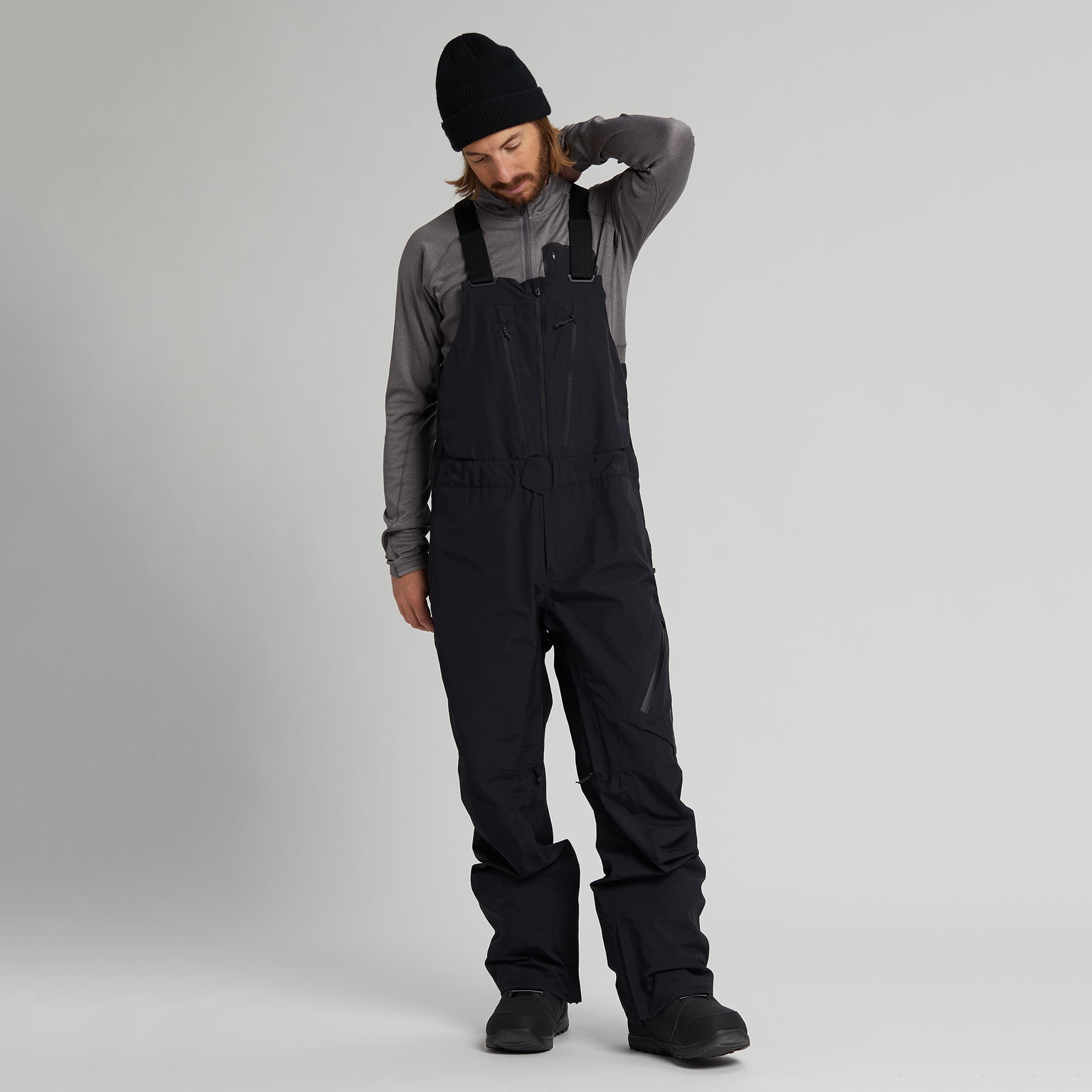 Boys Black Snow Trousers