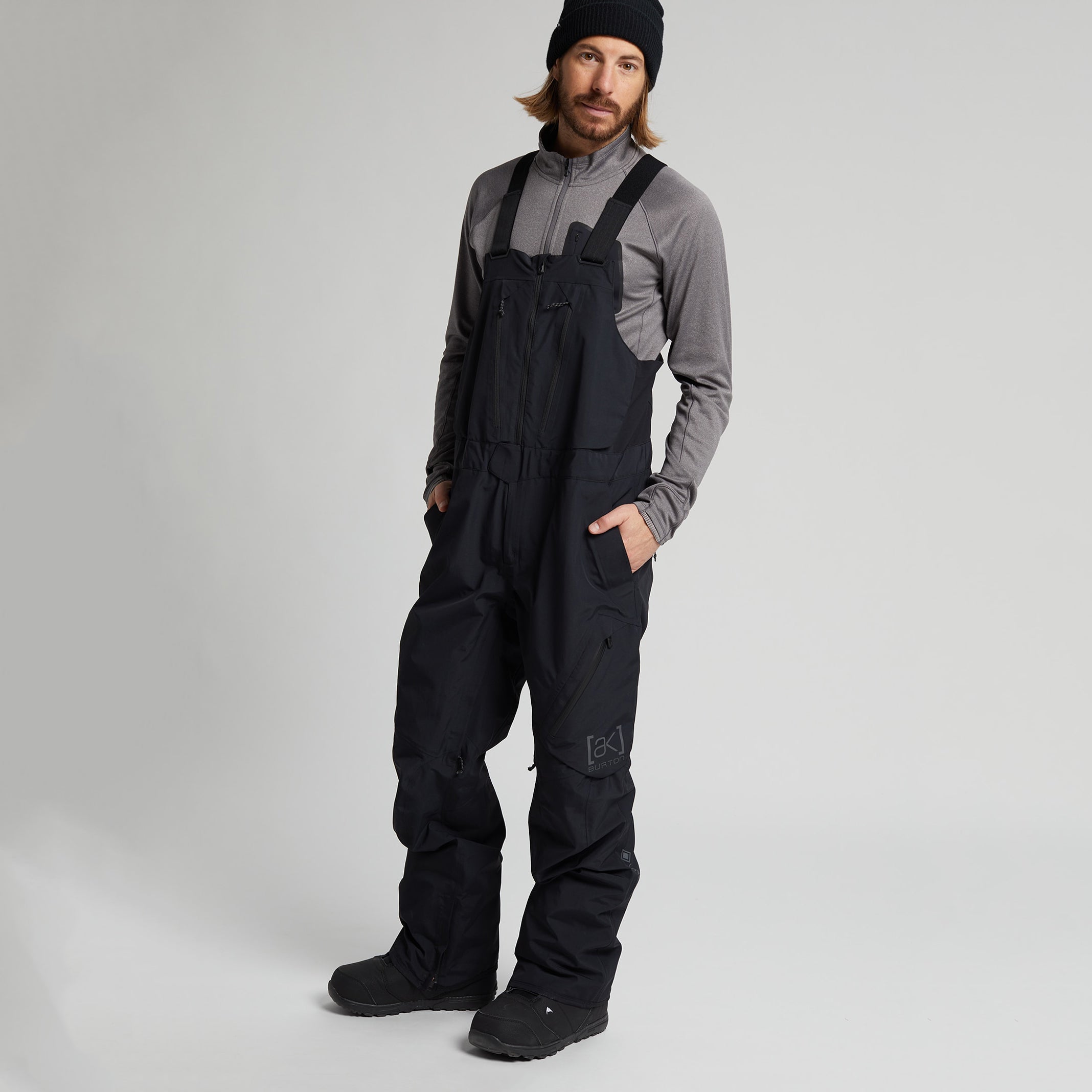 Boys Black Snow Trousers