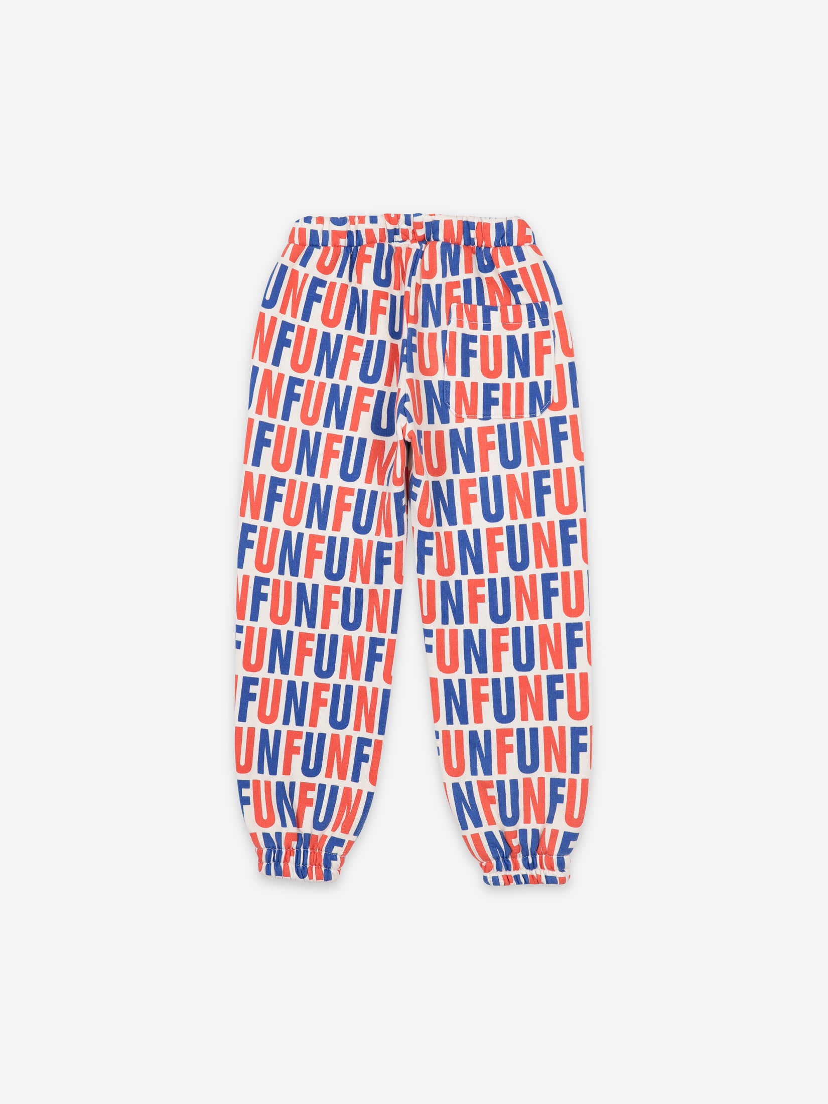 Girls Cream Tan Print Jogging Pants