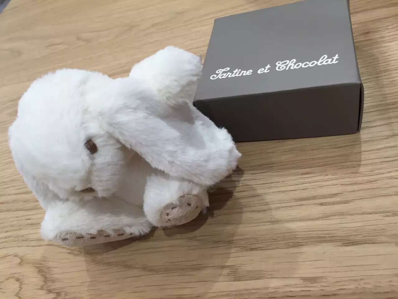 White Plush Bunny - CÉMAROSE | Children's Fashion Store