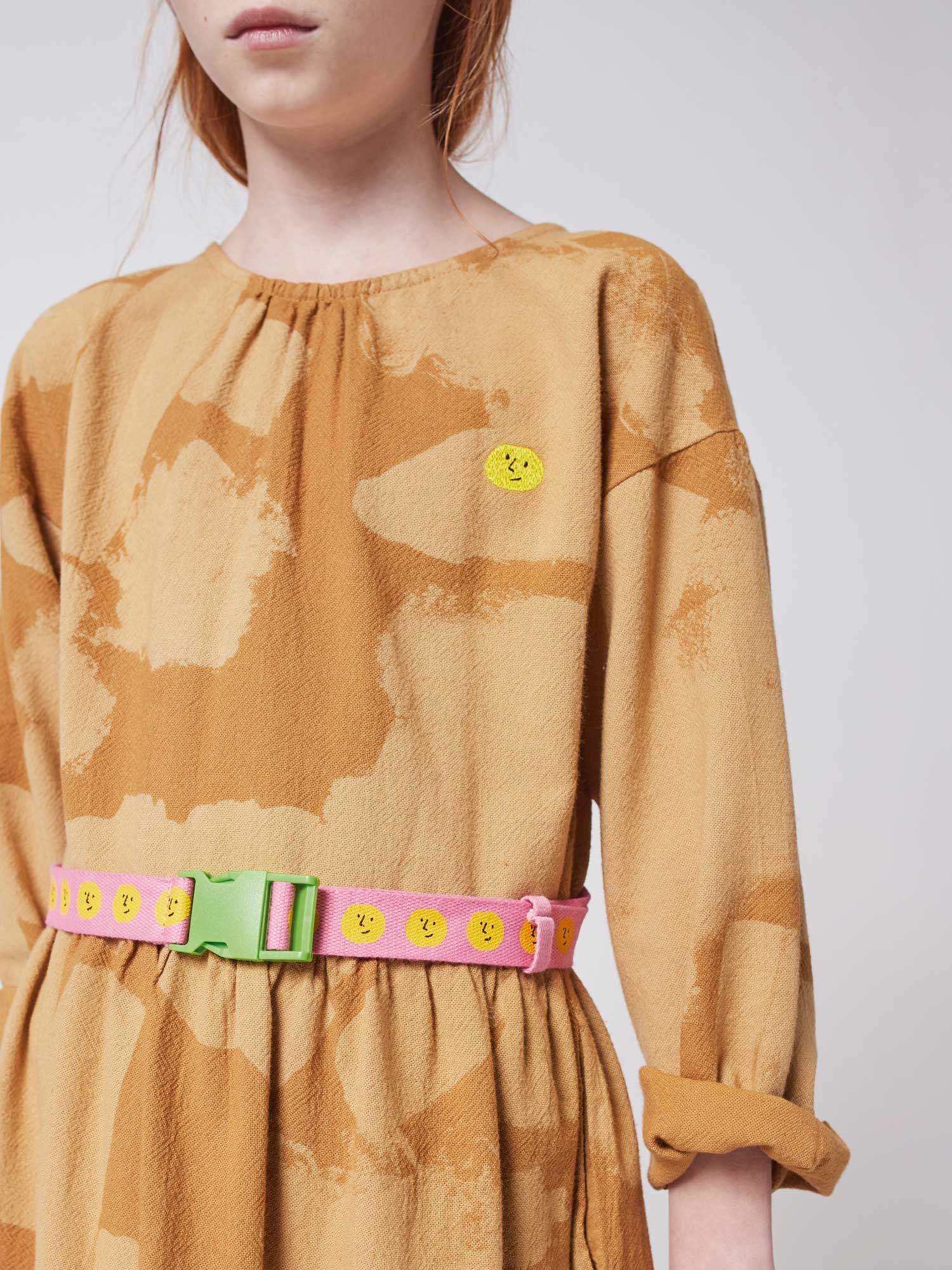 Girls Pink Logo Belt