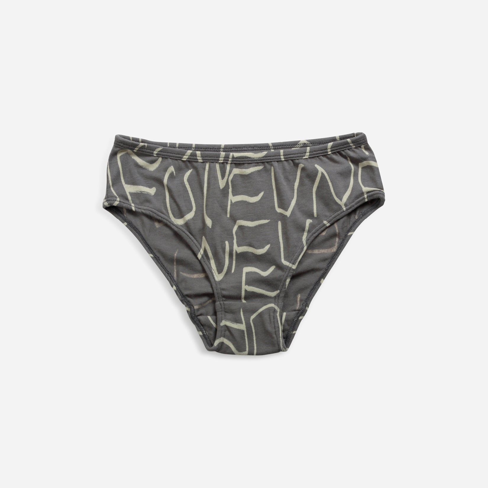 Girls Pink & Grey Cotton Underwear Set (2 Pack)