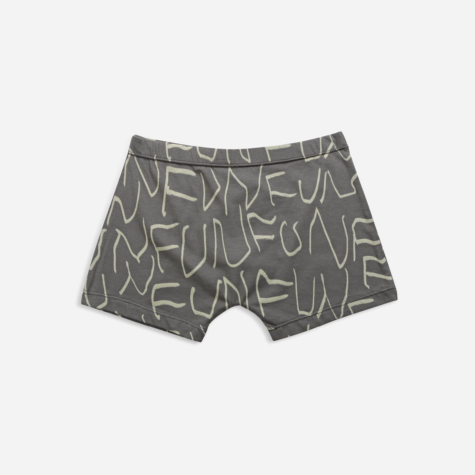 Boys Yellow & Grey Cotton Underwear Set (2 Pack)