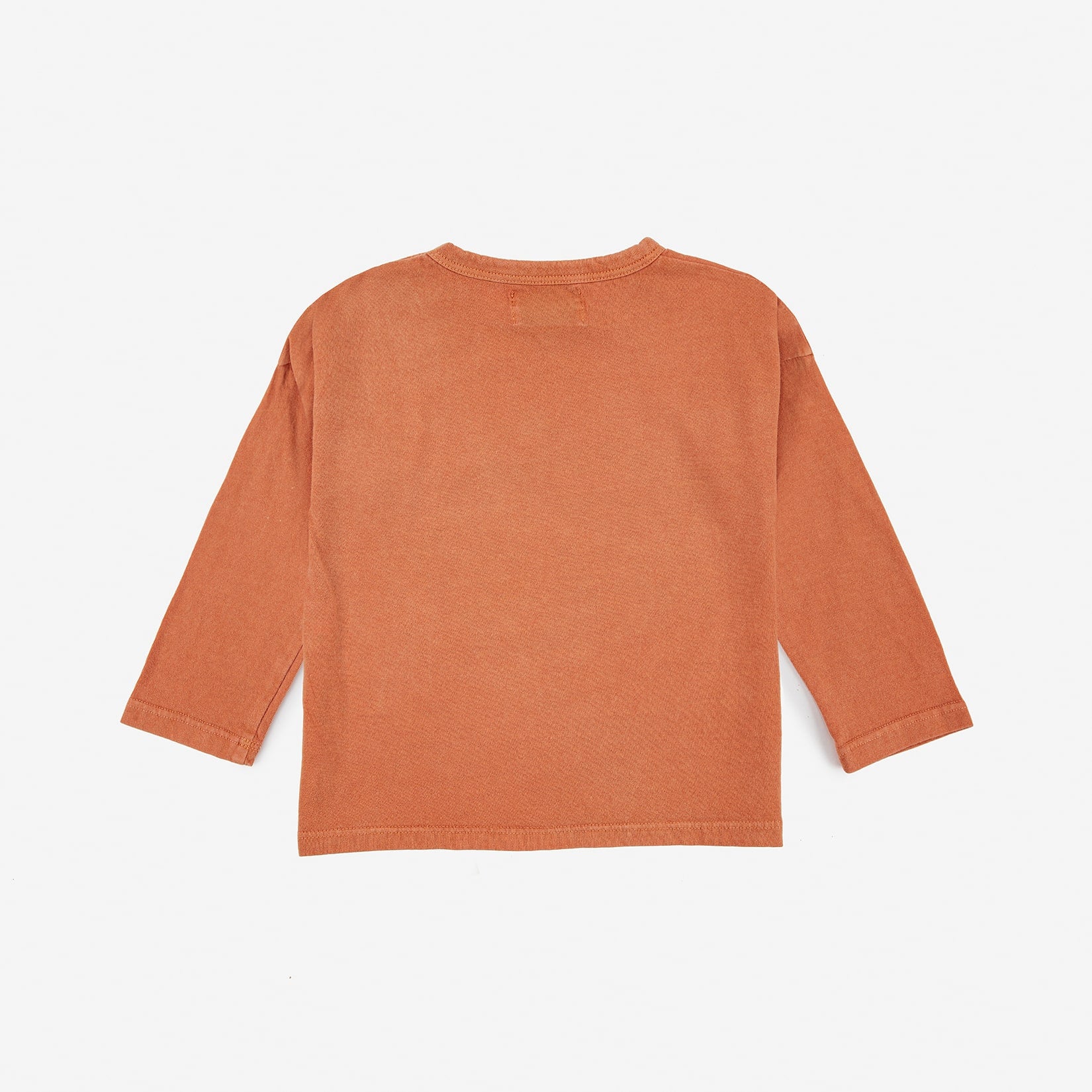 Baby Boys & Girls Orange Printed Cotton T-Shirt