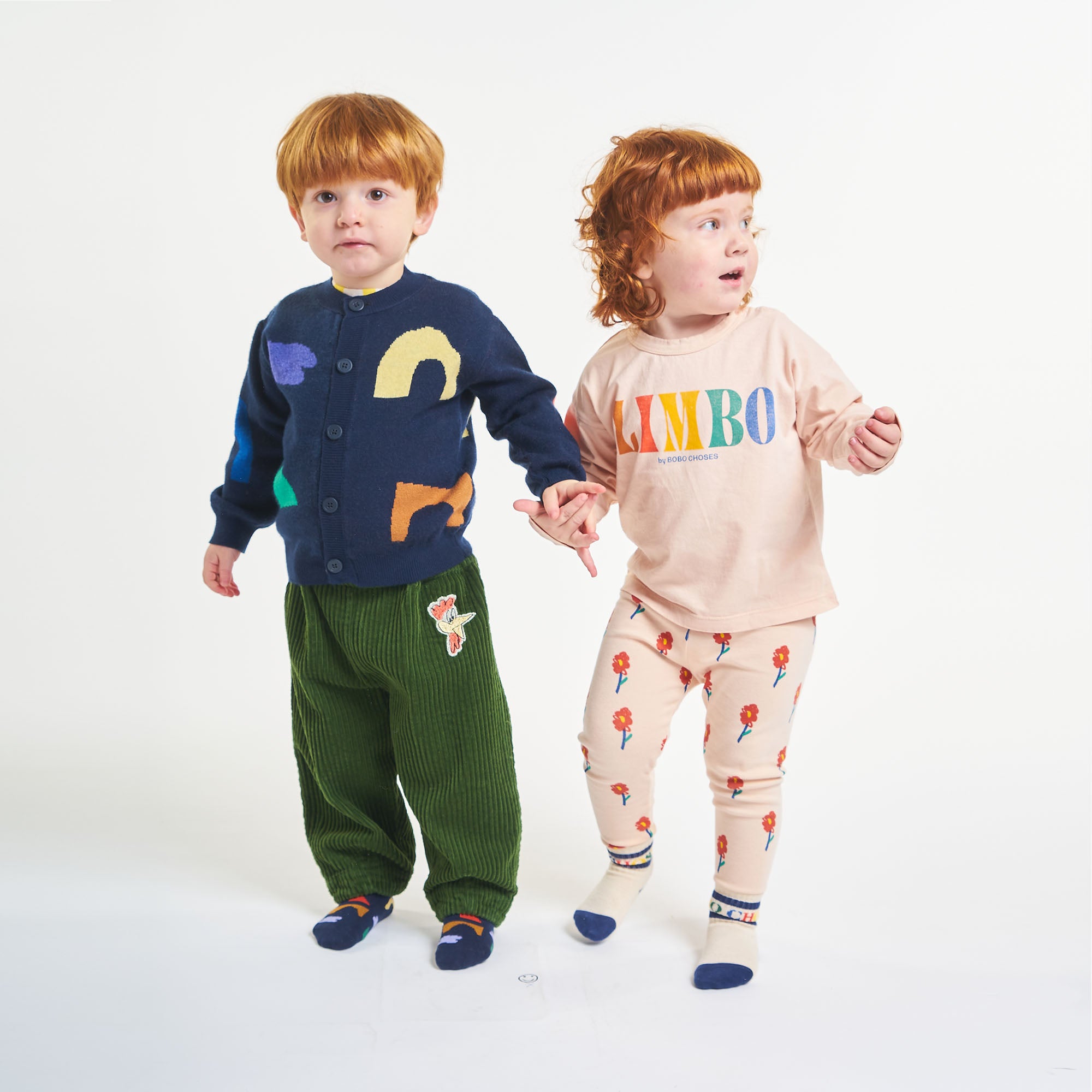 Baby Boys & Girls Light Pink Logo Cotton T-Shirt