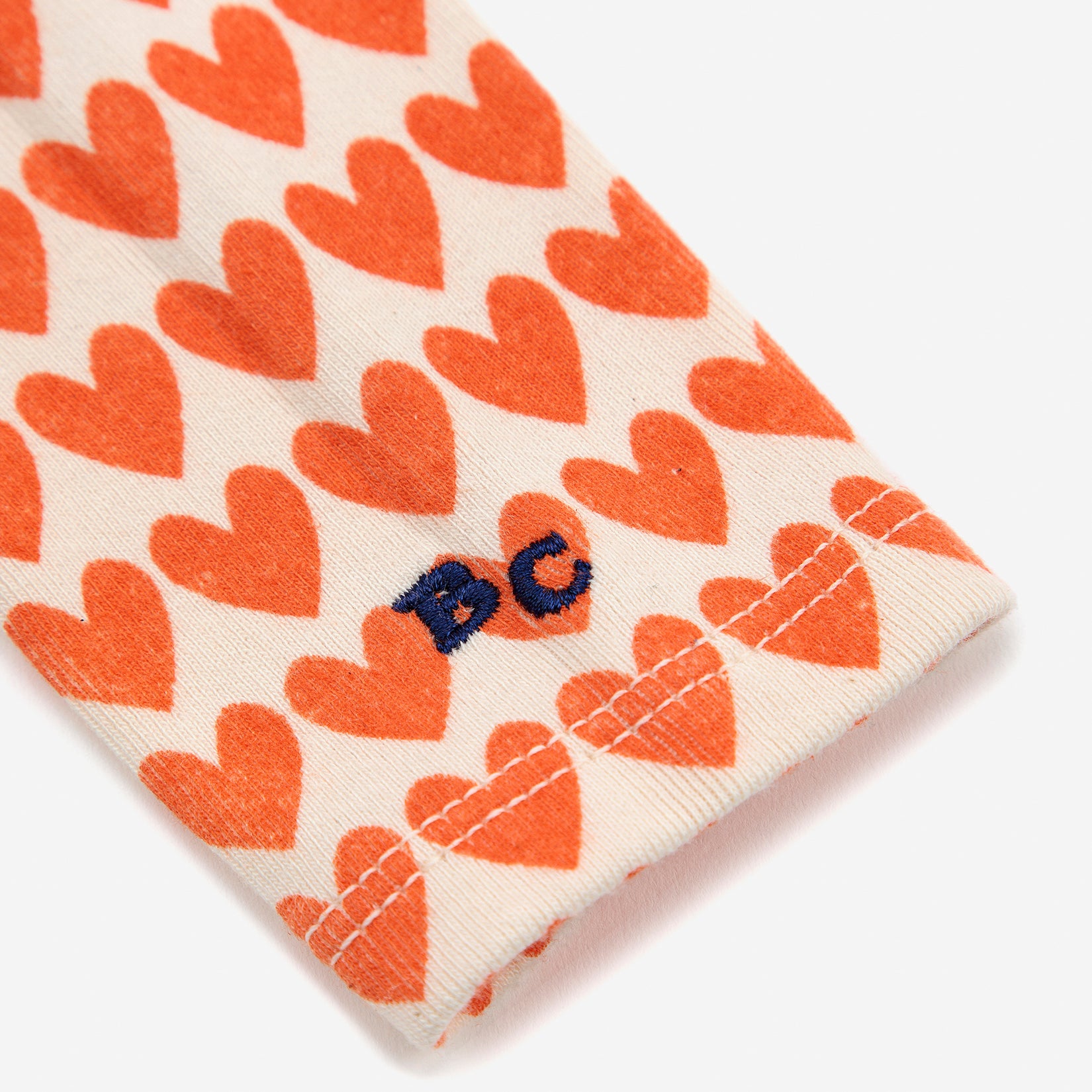 Baby Boys & Girls Red Heart Cotton Babysuit