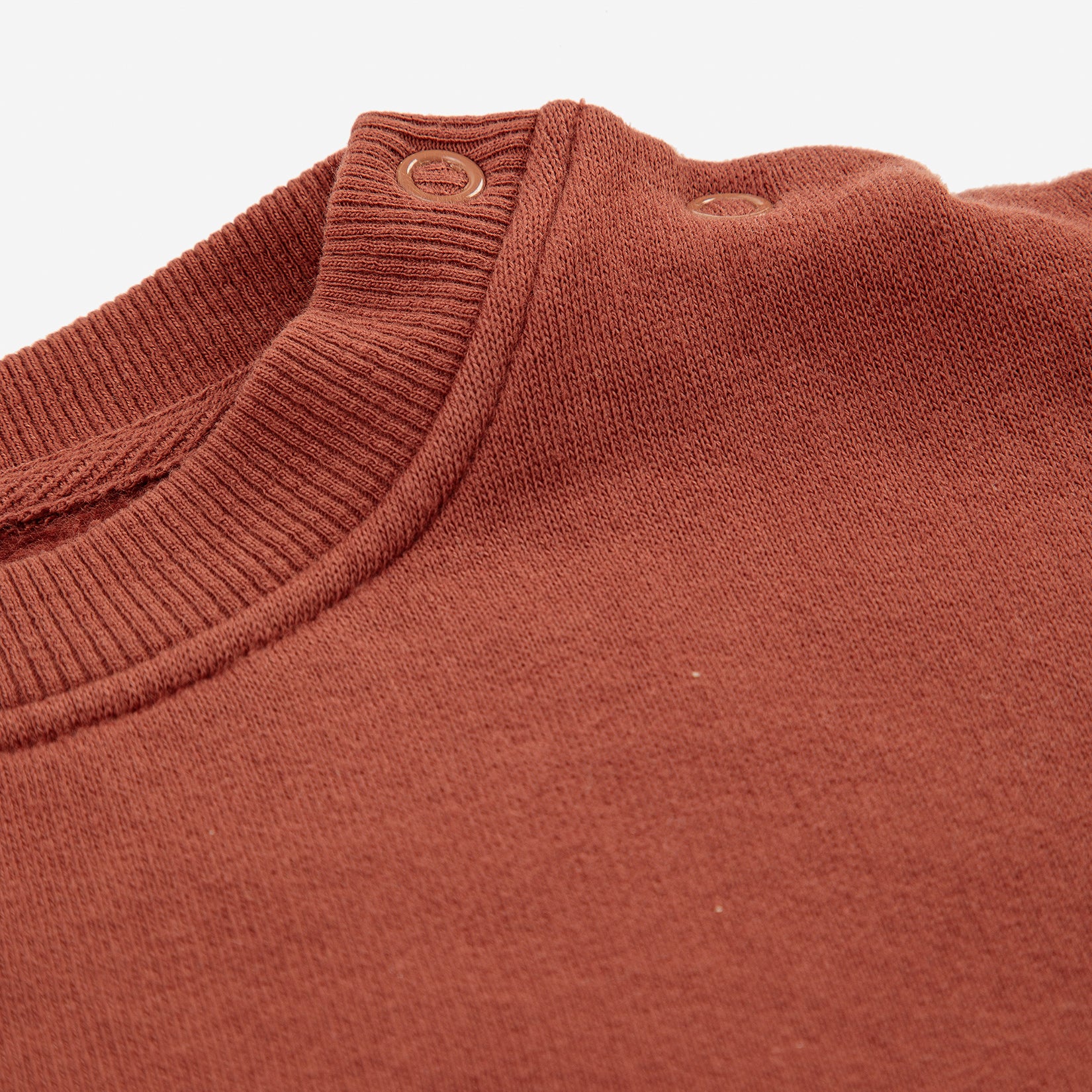 Baby Boys & Girls Dark Red Printed Cotton Sweatshirt