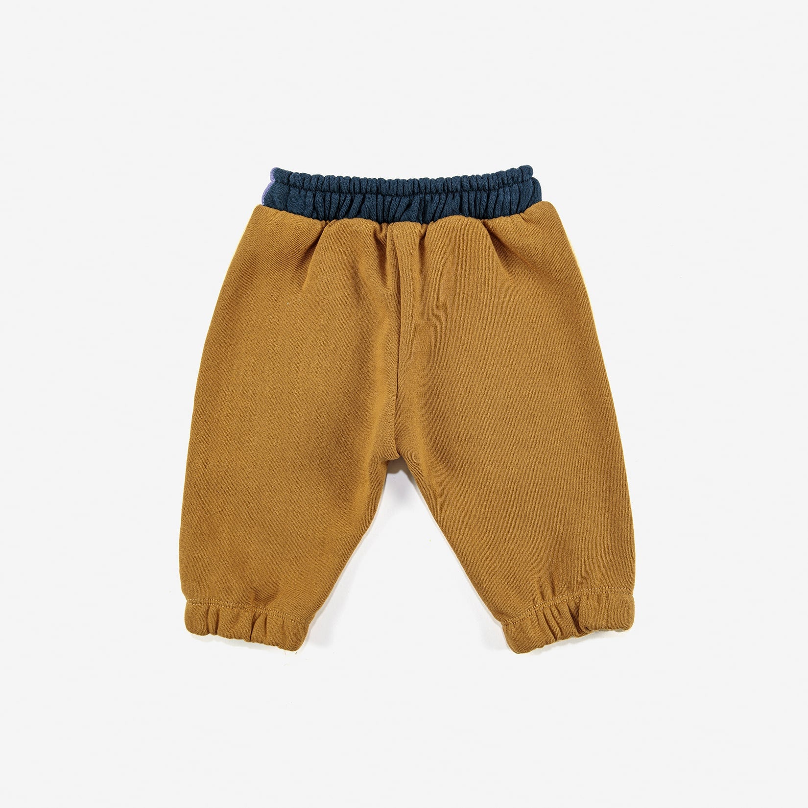 Baby Boys & Girls Brown Logo Cotton Trousers