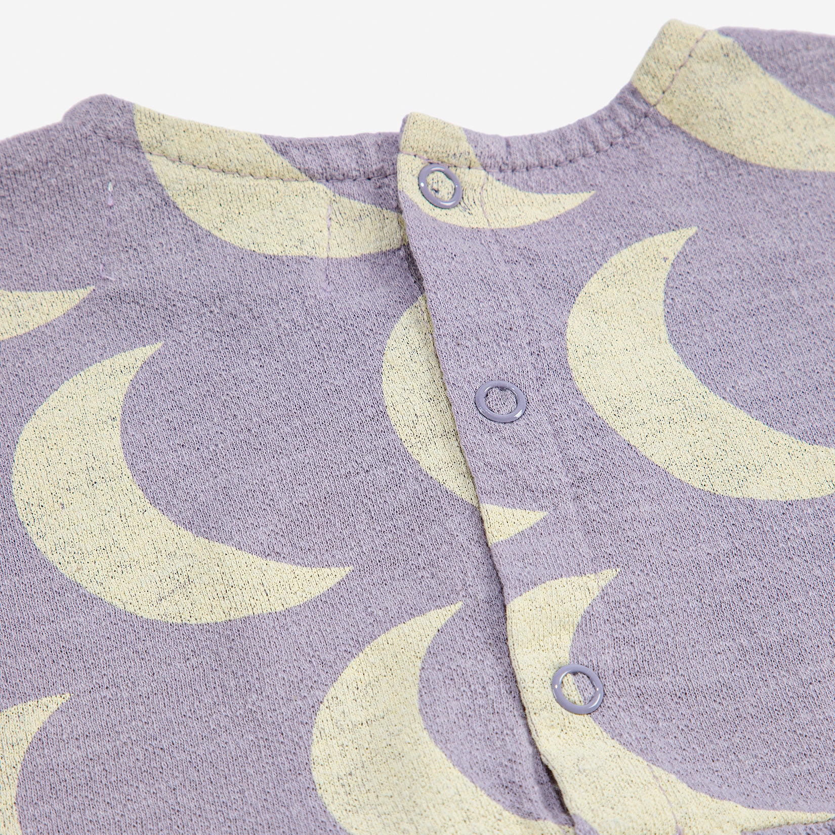 Baby Girls Lavender Moon Printed Cotton Dress
